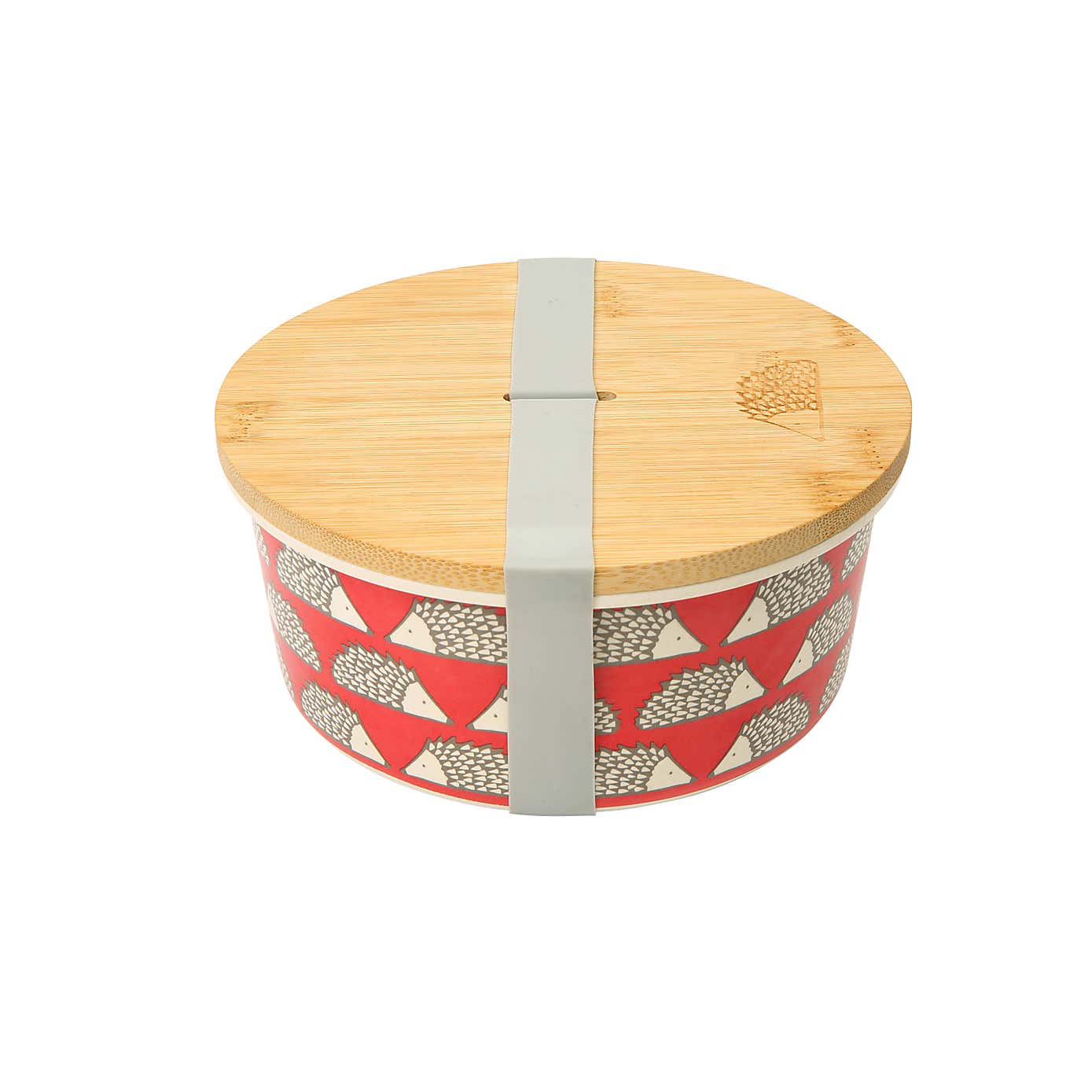 Scion Dexam Spike Red Bamboo Round Pasta Salad Pot