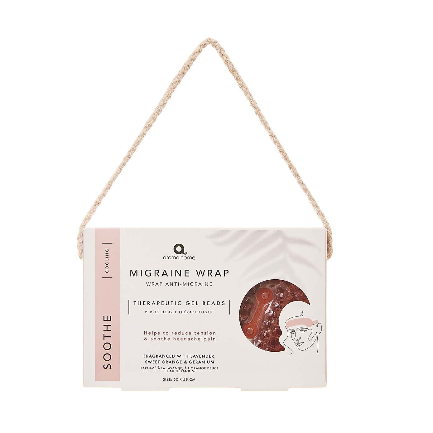 Upper Canada Aroma Home Gel Migraine Wrap