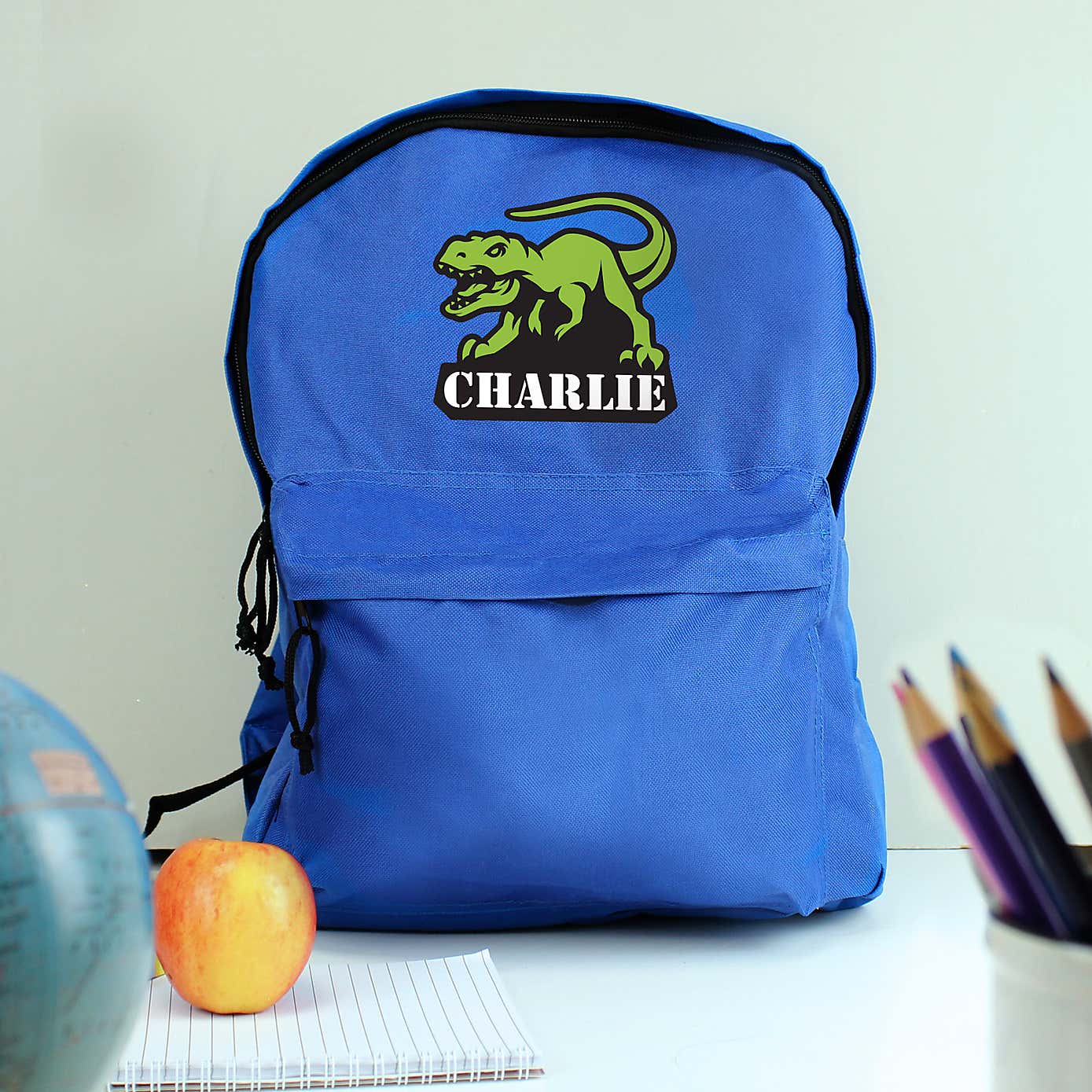 Personalised Dinosaur Backpack