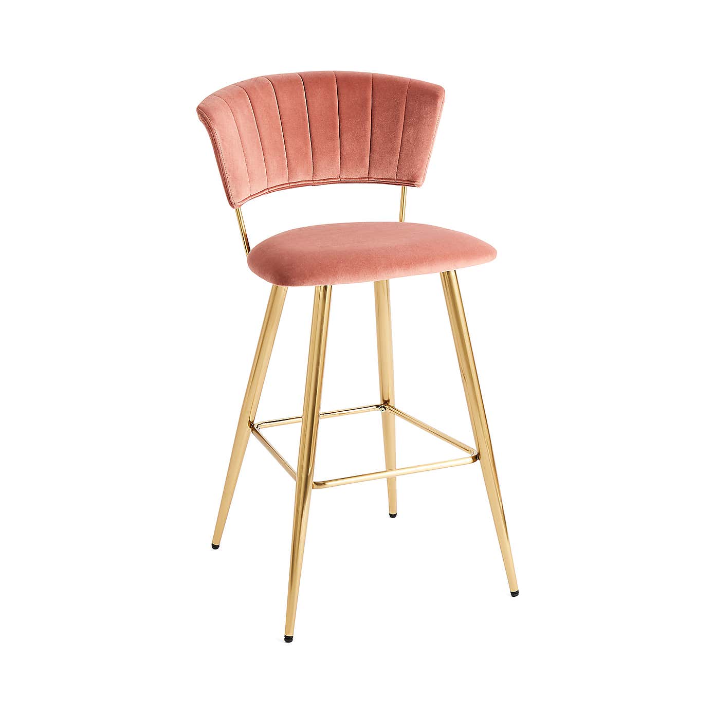 Kendall Velvet Bar Stool