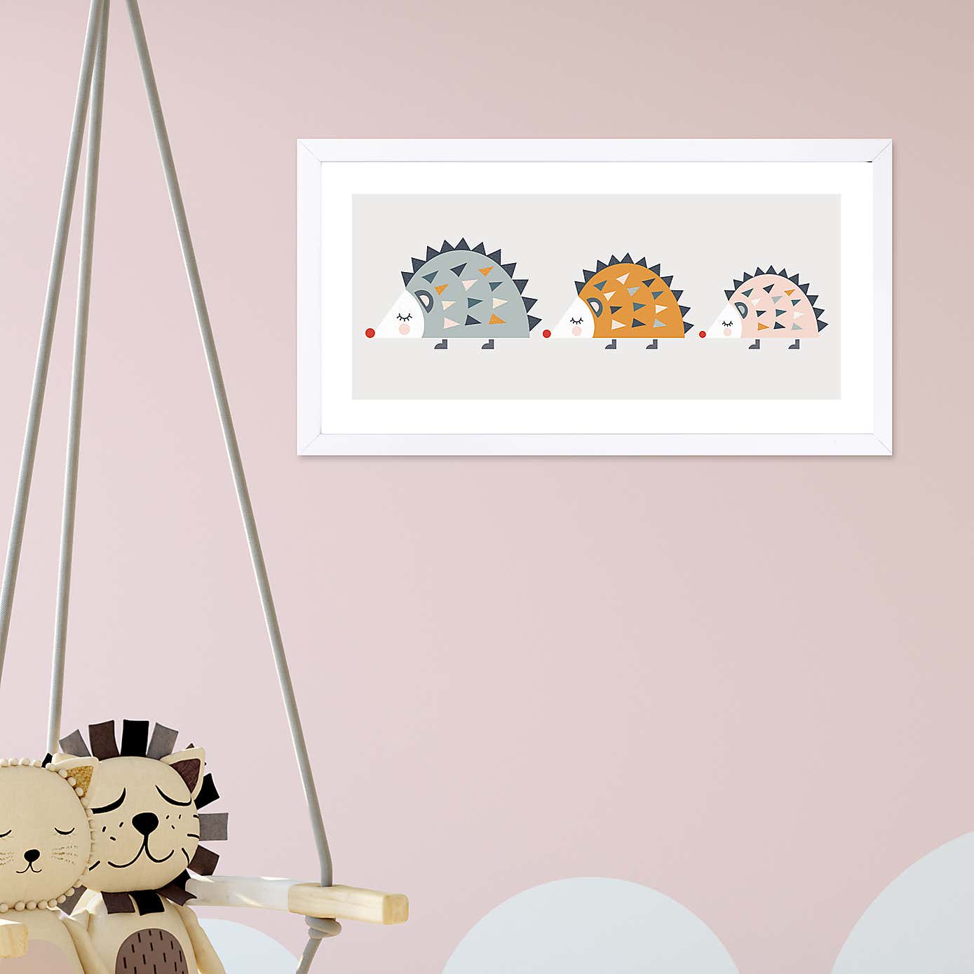 The Art Group Hedgehogs Framed Print