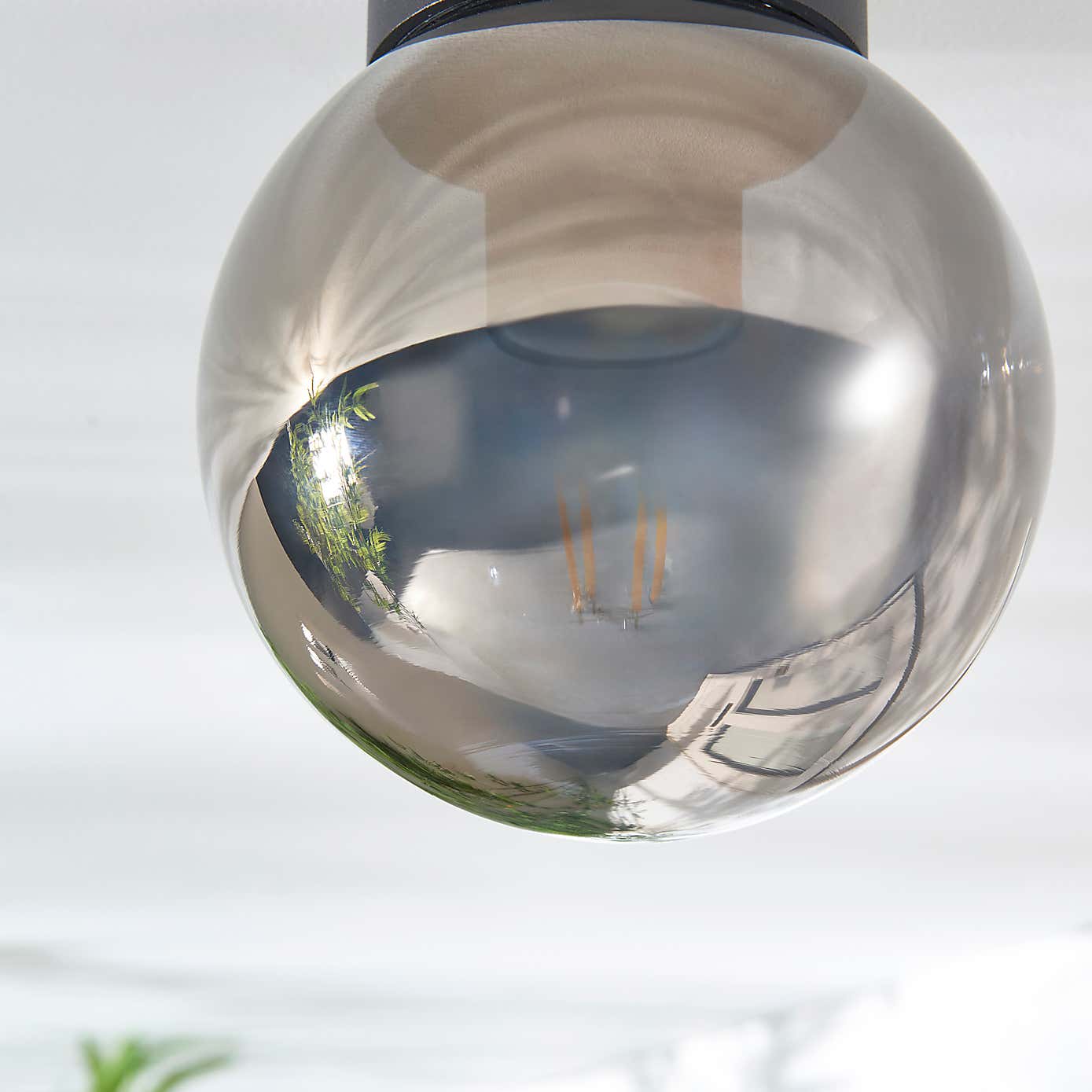 Sligo Industrial Flush Outdoor Ceiling Light