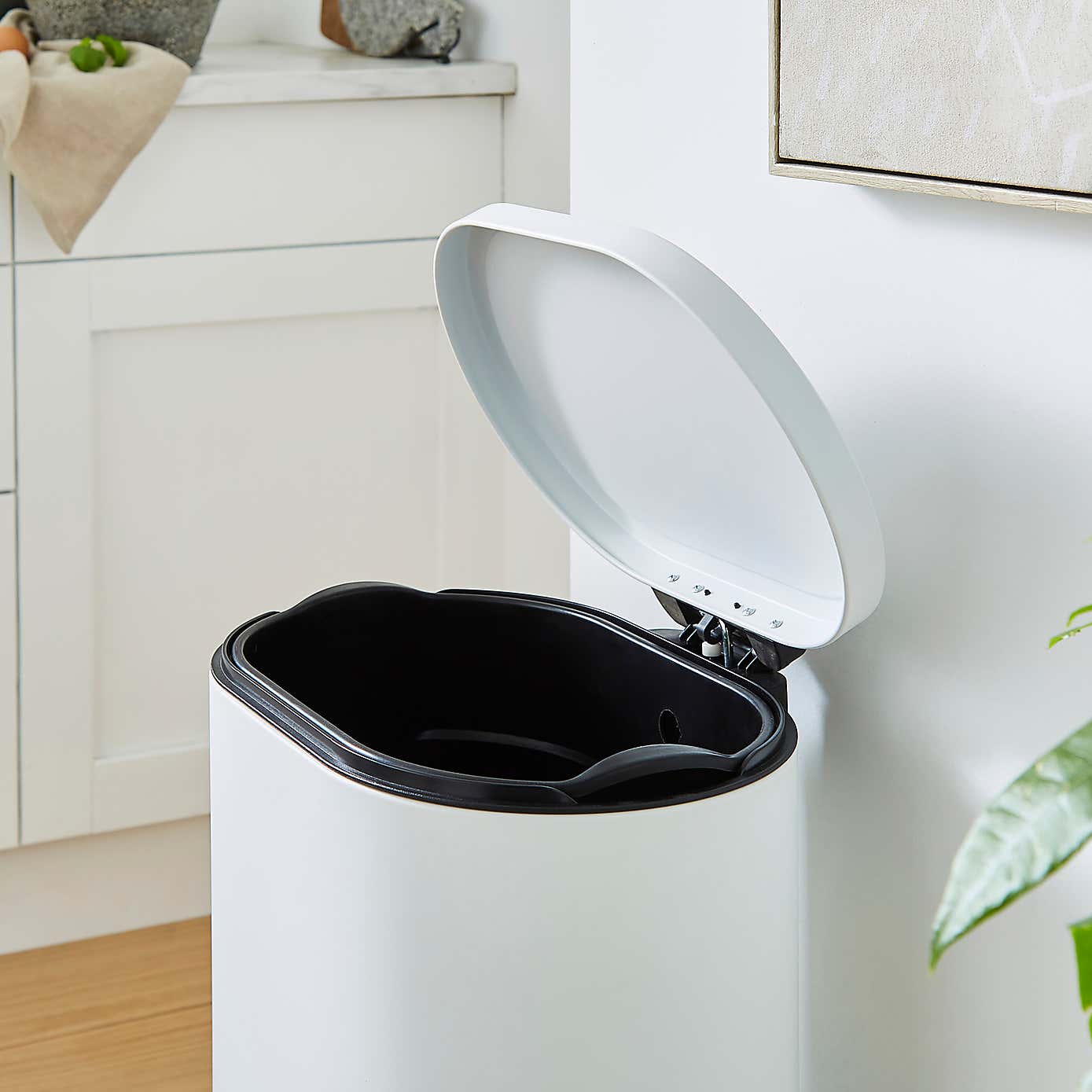 Oval 30 Litre Stainless Steel Pedal Bin