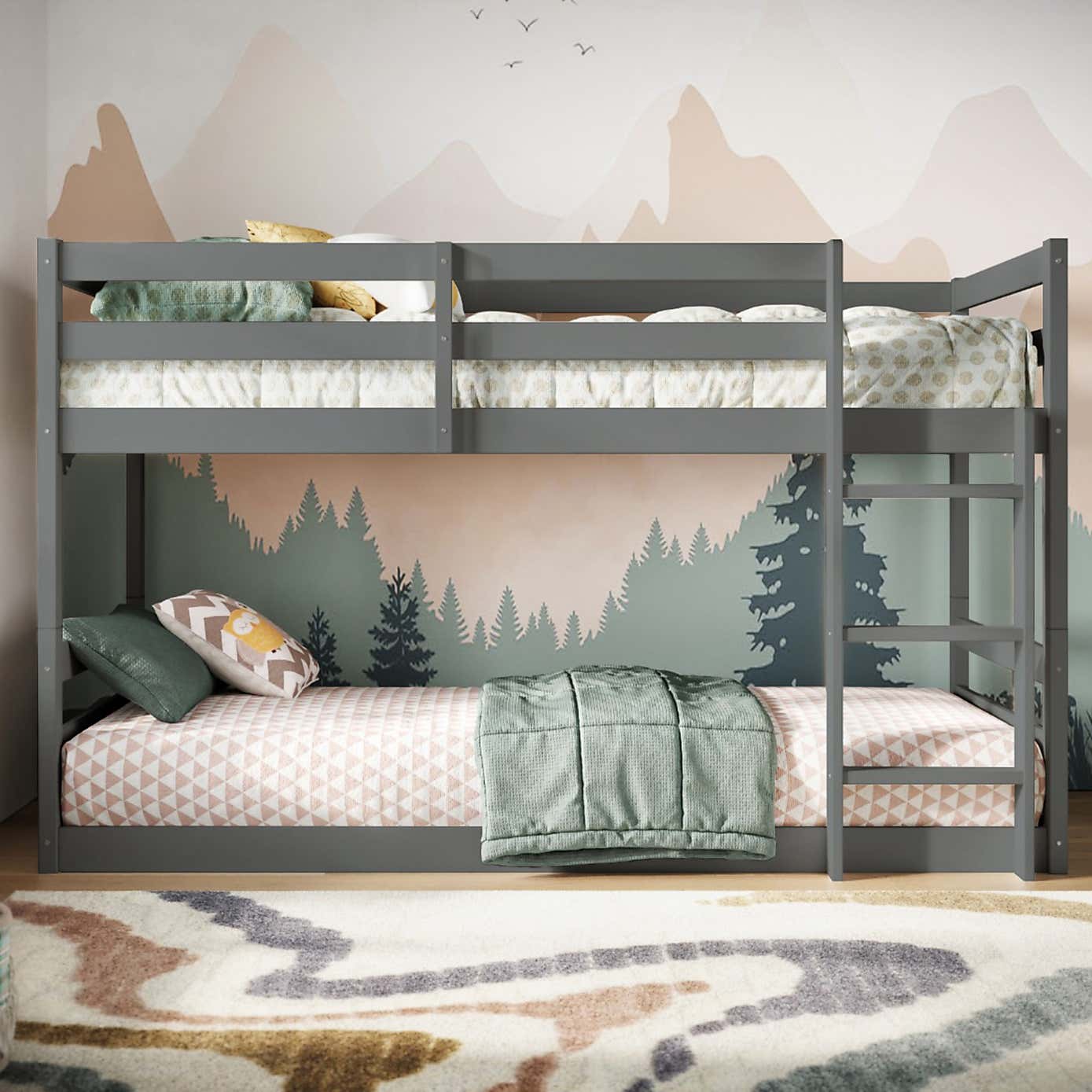 Shasha Low Bunk Bed Frame