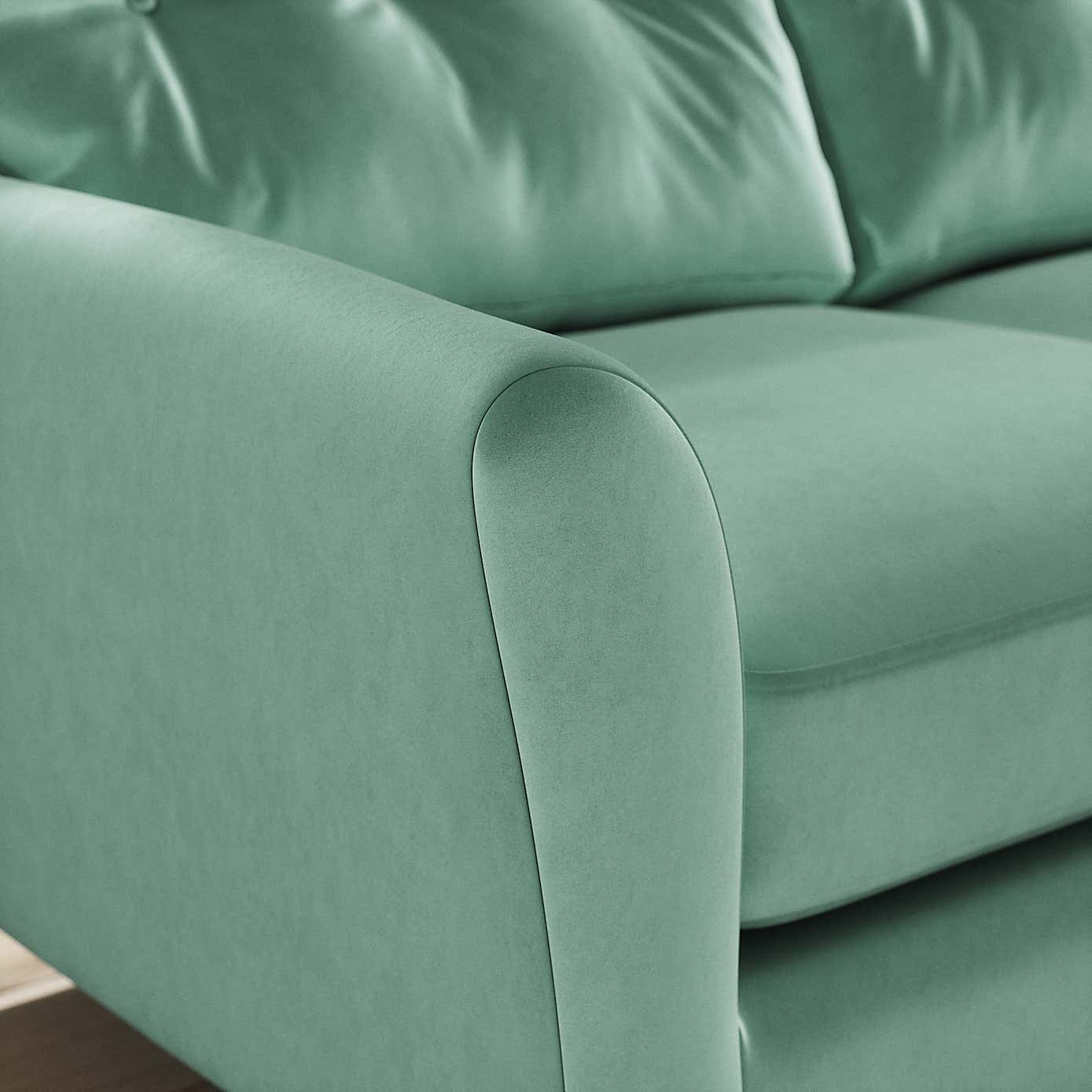 Sven Opulent Velvet Large Corner Chaise Sofa