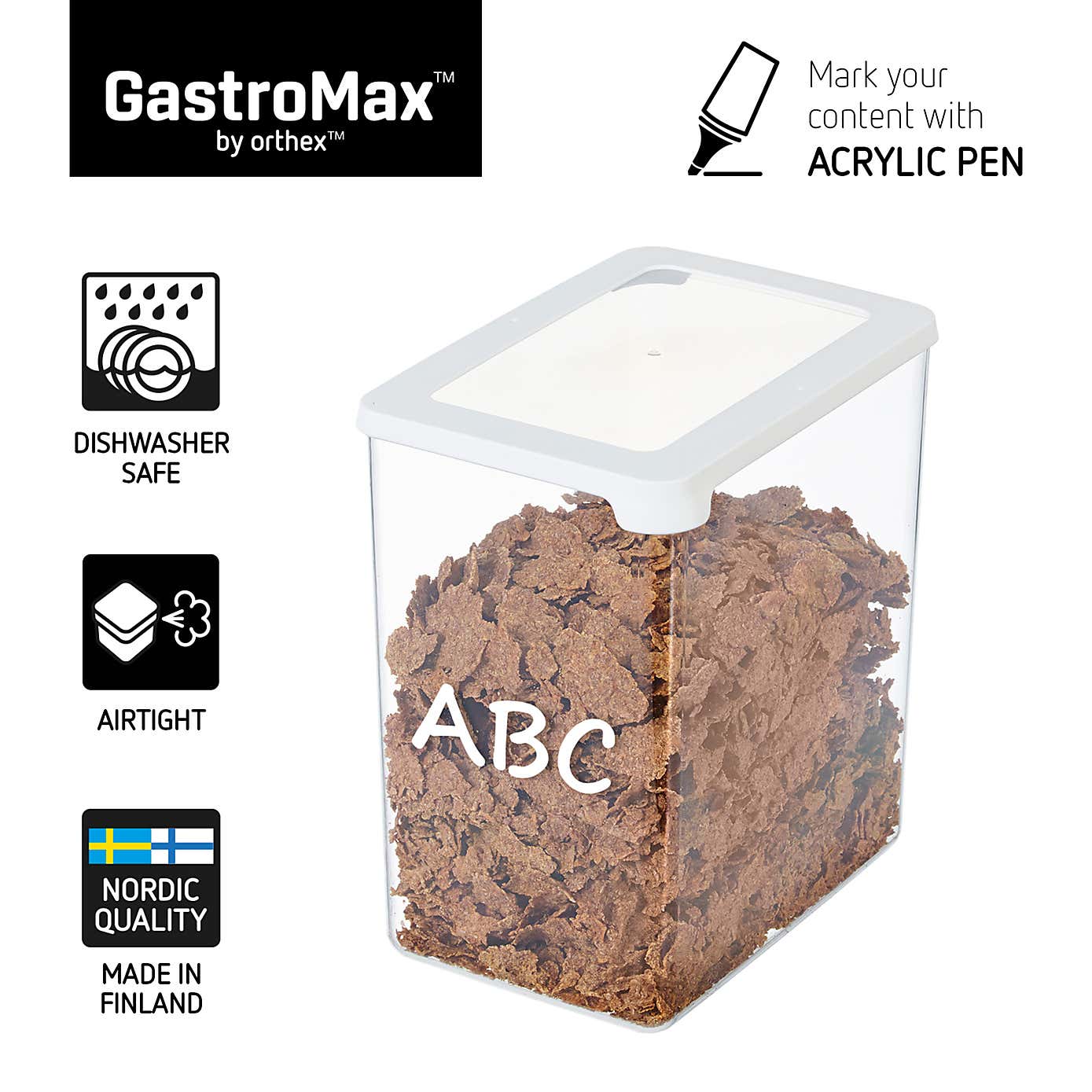 GastroMax Dry Foodkeeper Set of 3