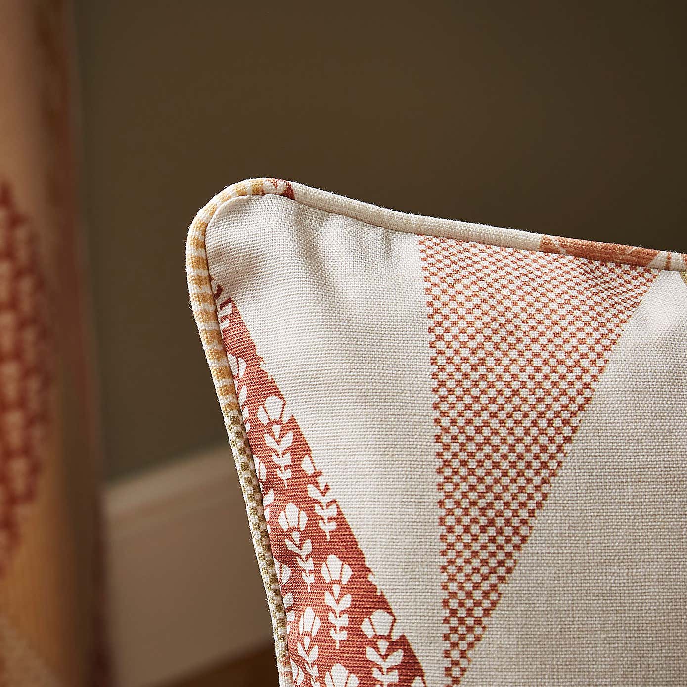 Patchwork Print Eyelet Curtains