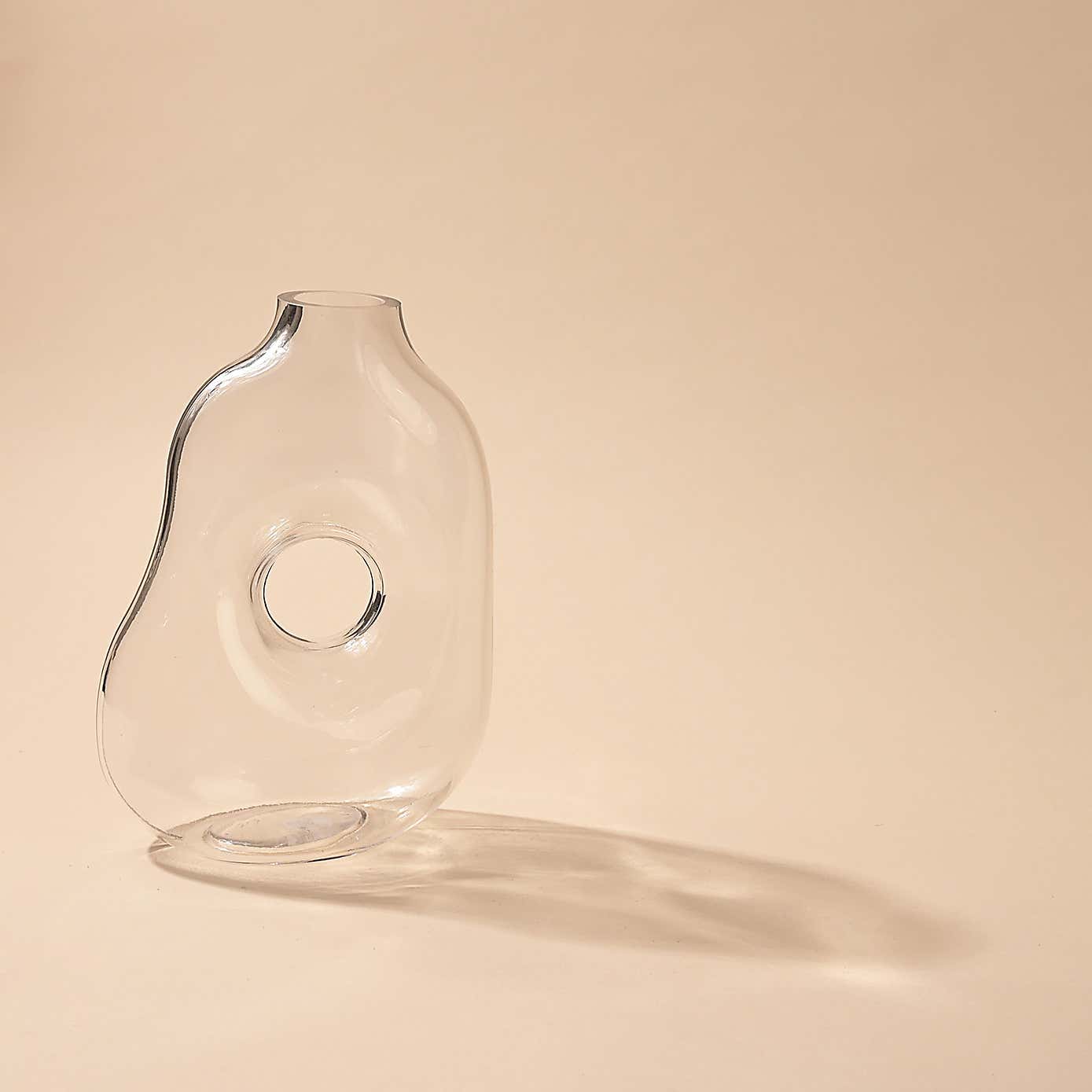 Hestia Handmade Abstract Glass Vase