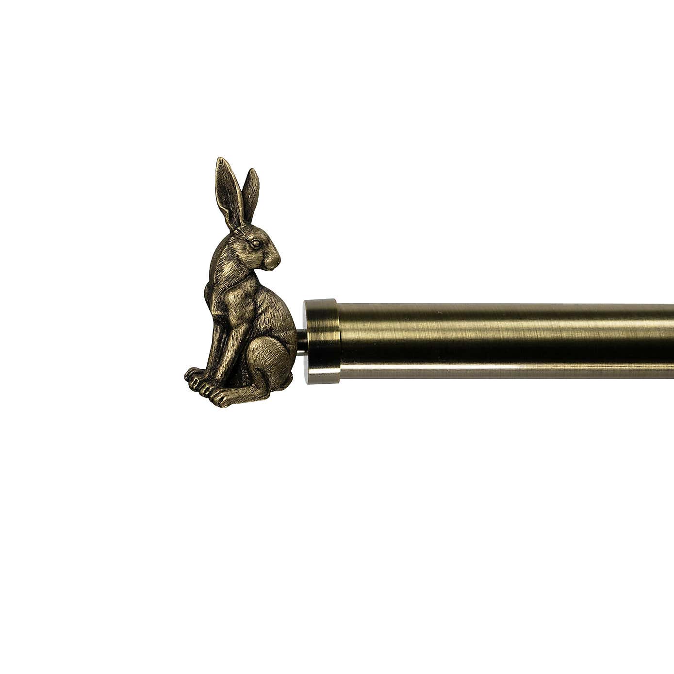 Hare Extendable Metal Eyelet Curtain Pole​