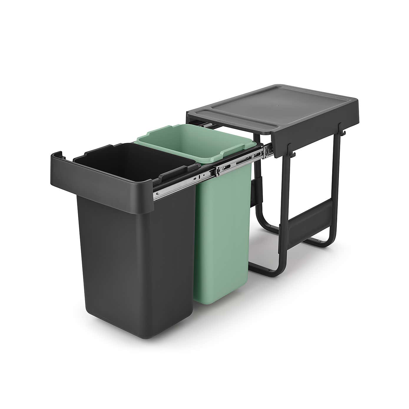 Brabantia Sort and Go 2 Sections 2 x 15L Bin