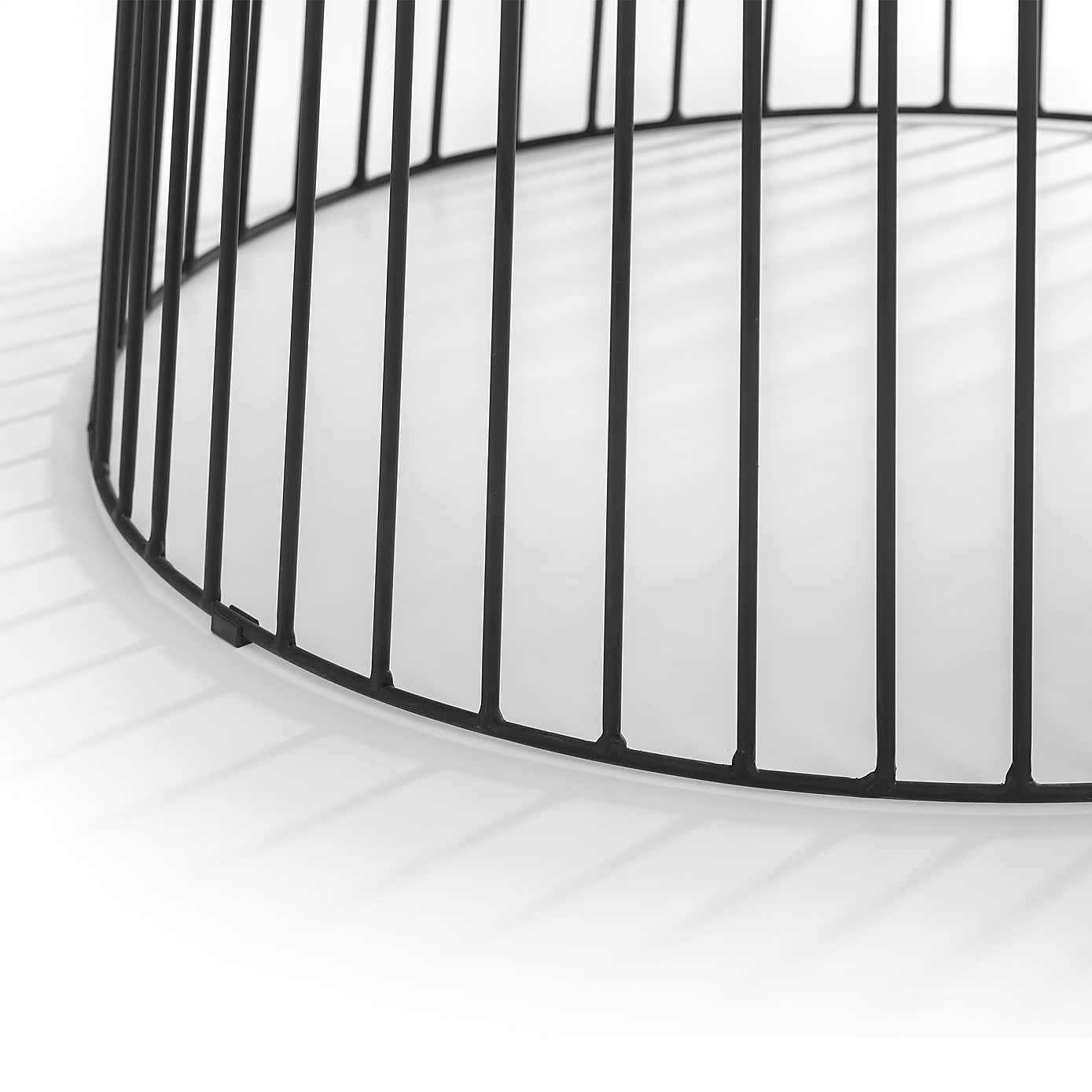 Broadway Round White Marble Coffee Table