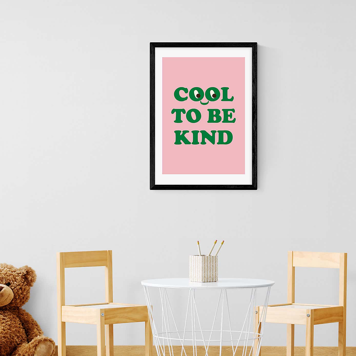 East End Prints Cool To Be Kind Print