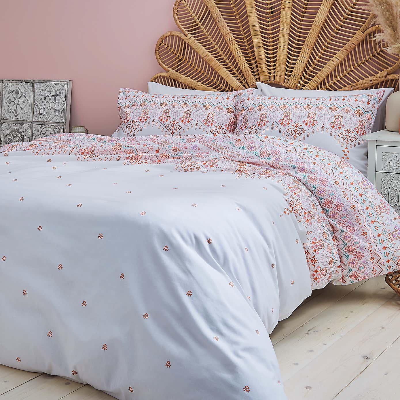 Maeva Tile Print Duvet Cover Set