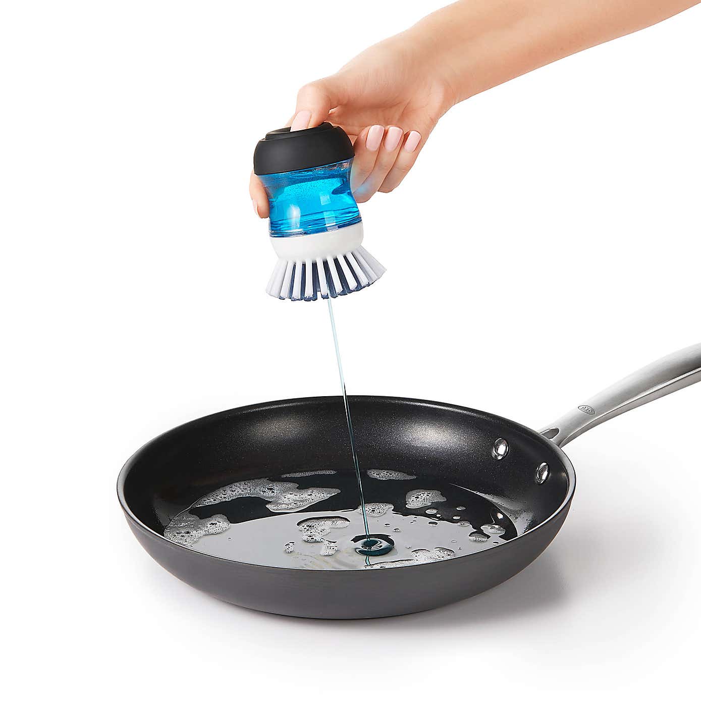 OXO Soap Squirting Palm Brush