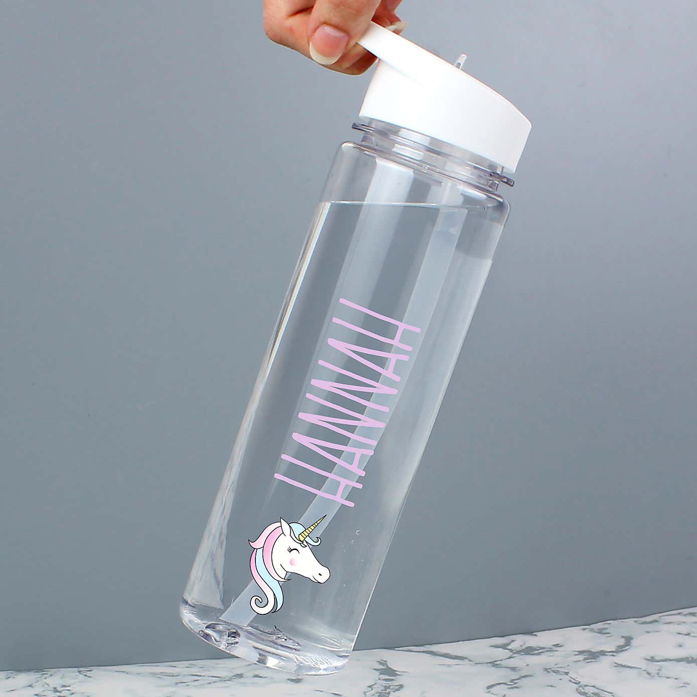 Personalised Unicorn Water Bottle