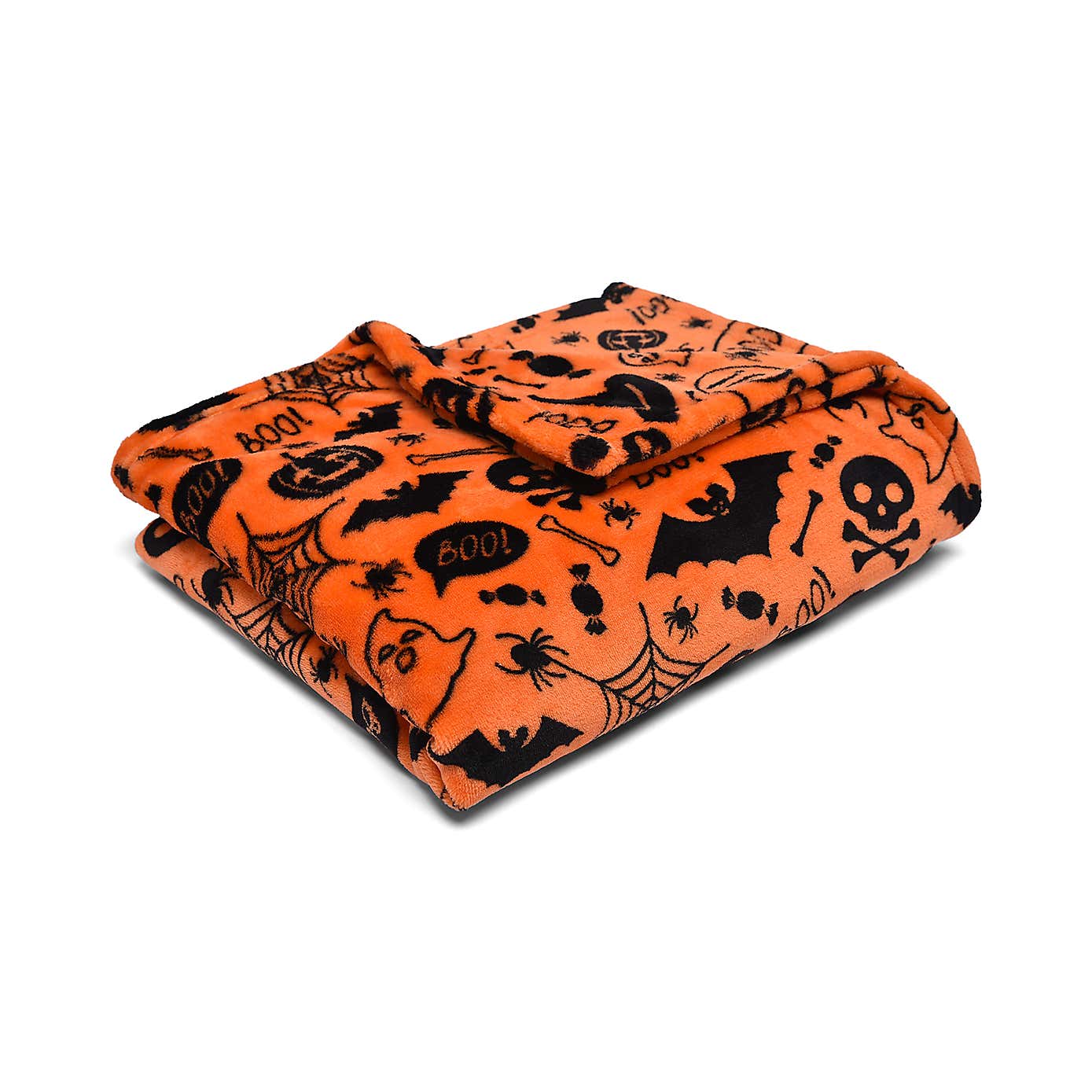 Bedlam Boo Fleece Throw