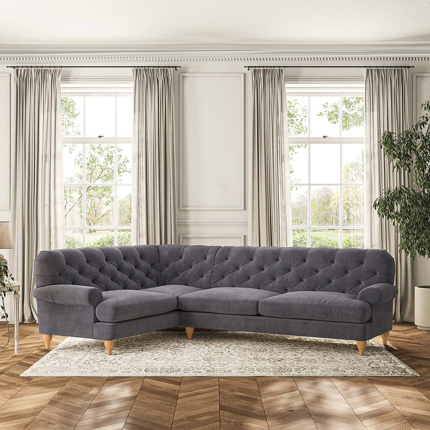 Canterbury 4 Seater Corner Sofa