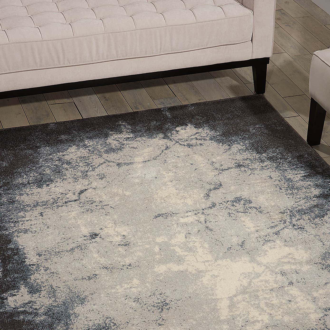 Ivory and Grey Maxell Rug