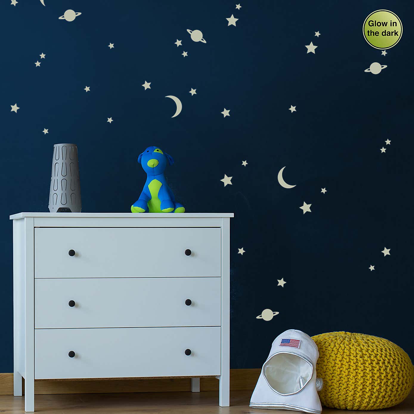 Glow in the Dark Star Wall Stickers