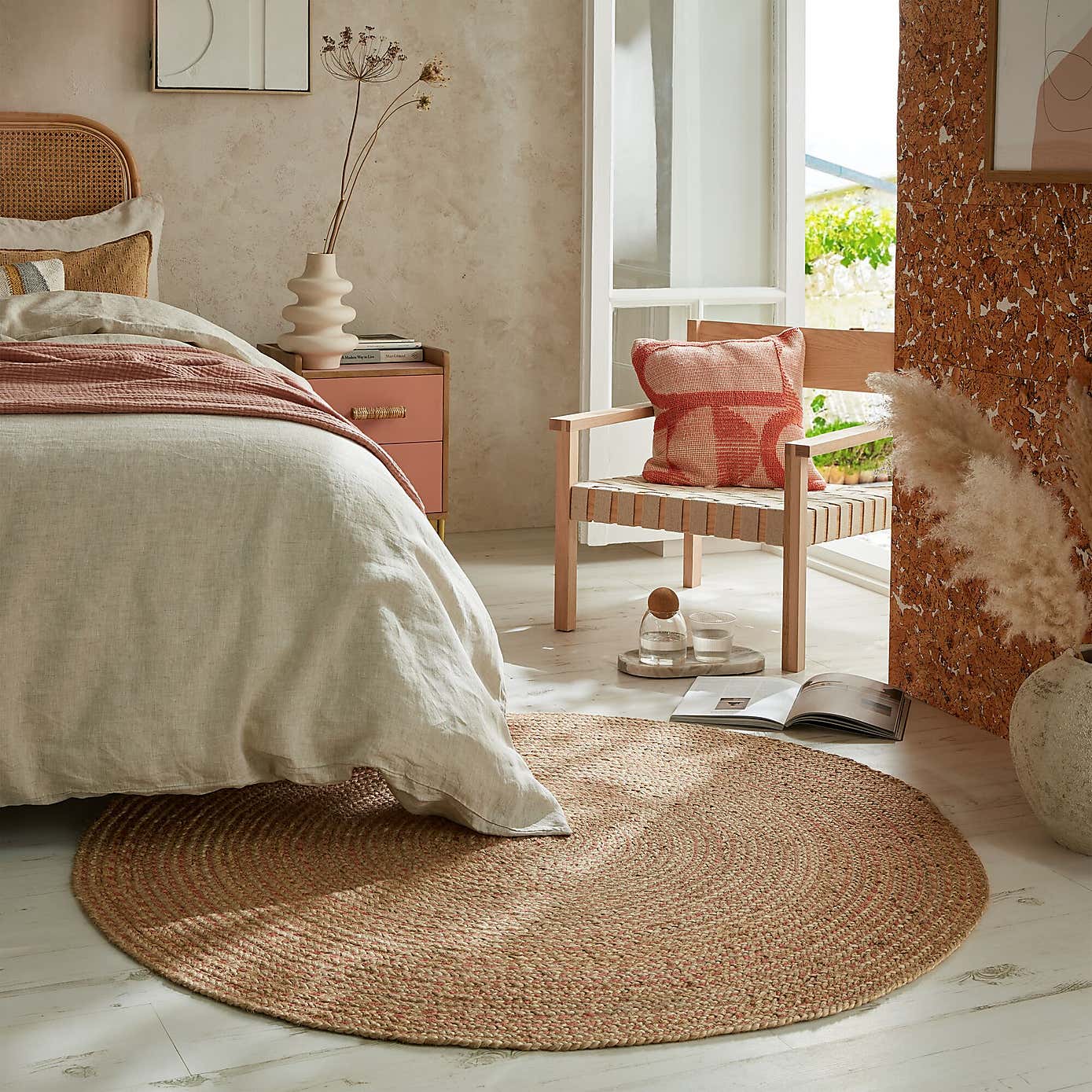 Capri Jute Round Rug