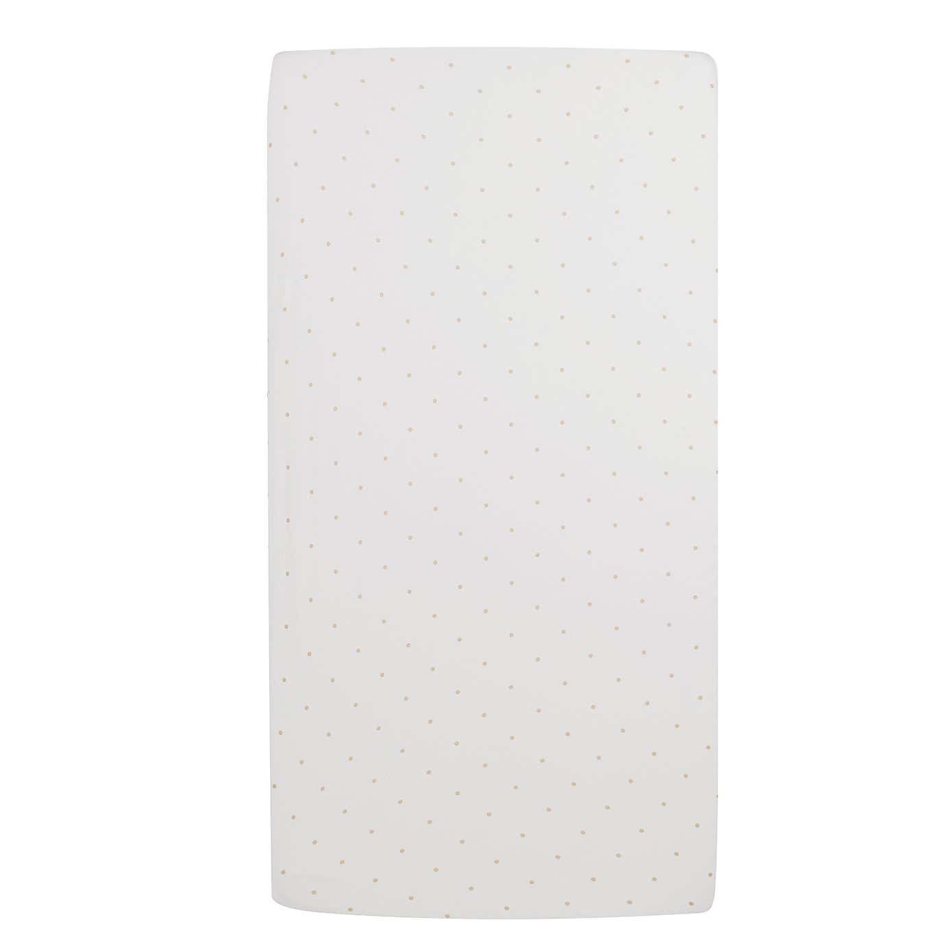 Ickle Bubba Pack of 2 Bunnychino Fitted Cotbed Sheets