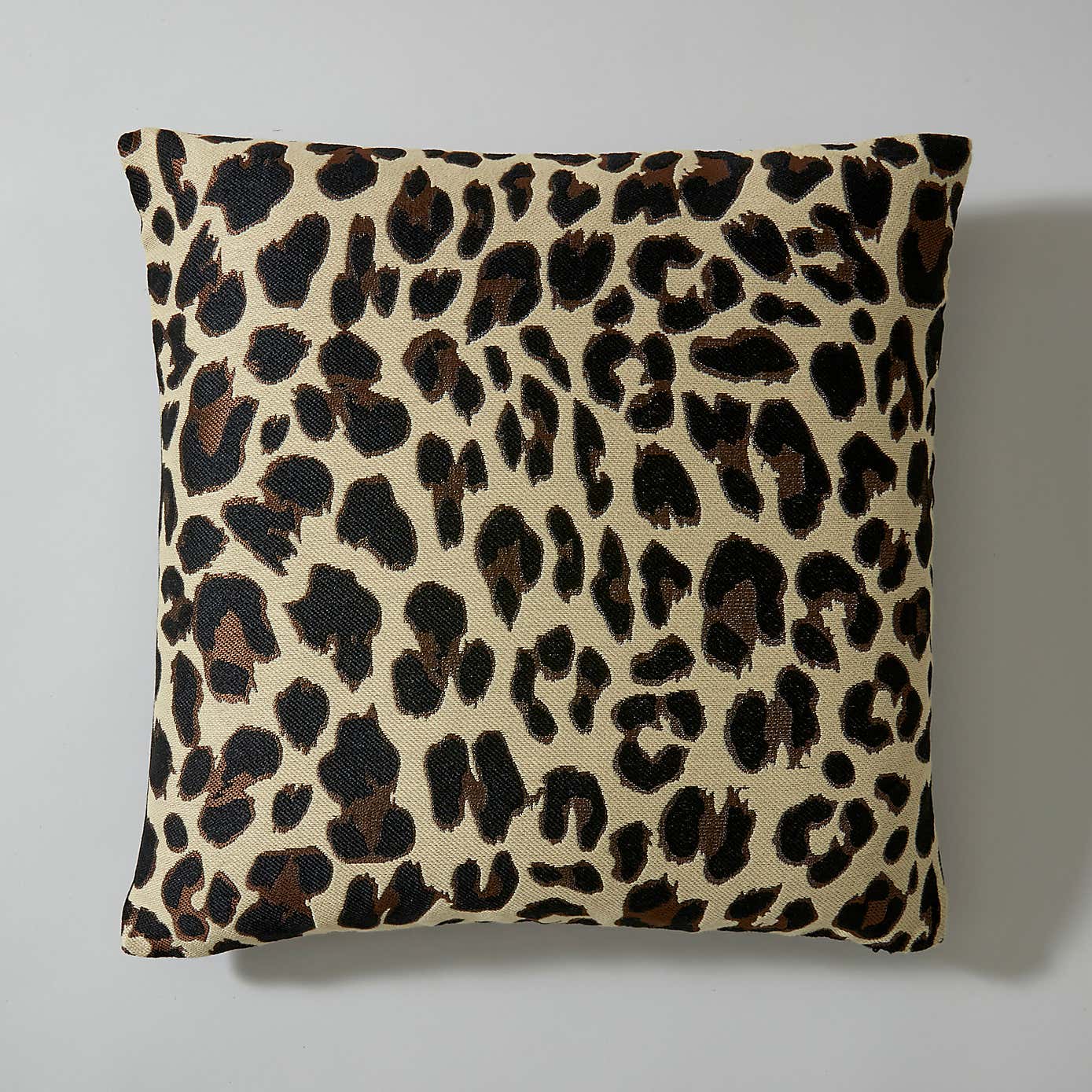 Animal Print Tapestry Natural Cushion Cover