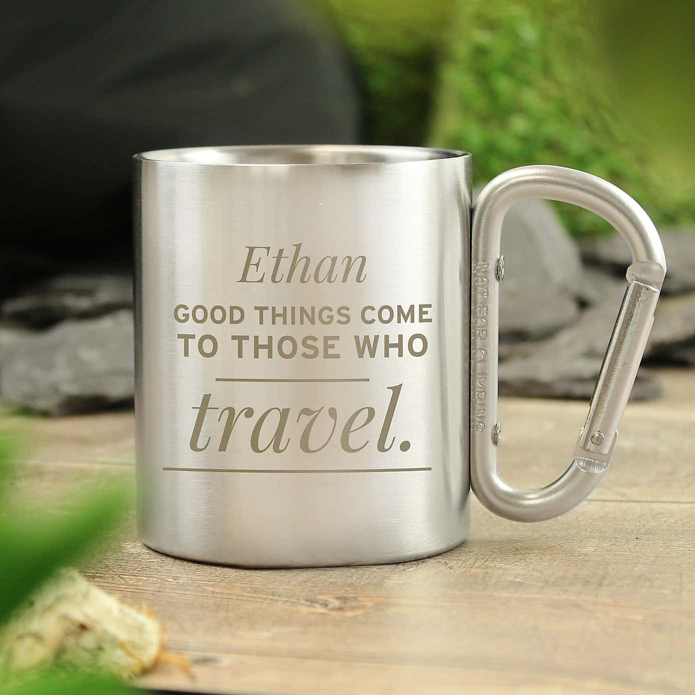 Personalised Classic Stainless Steel Mug