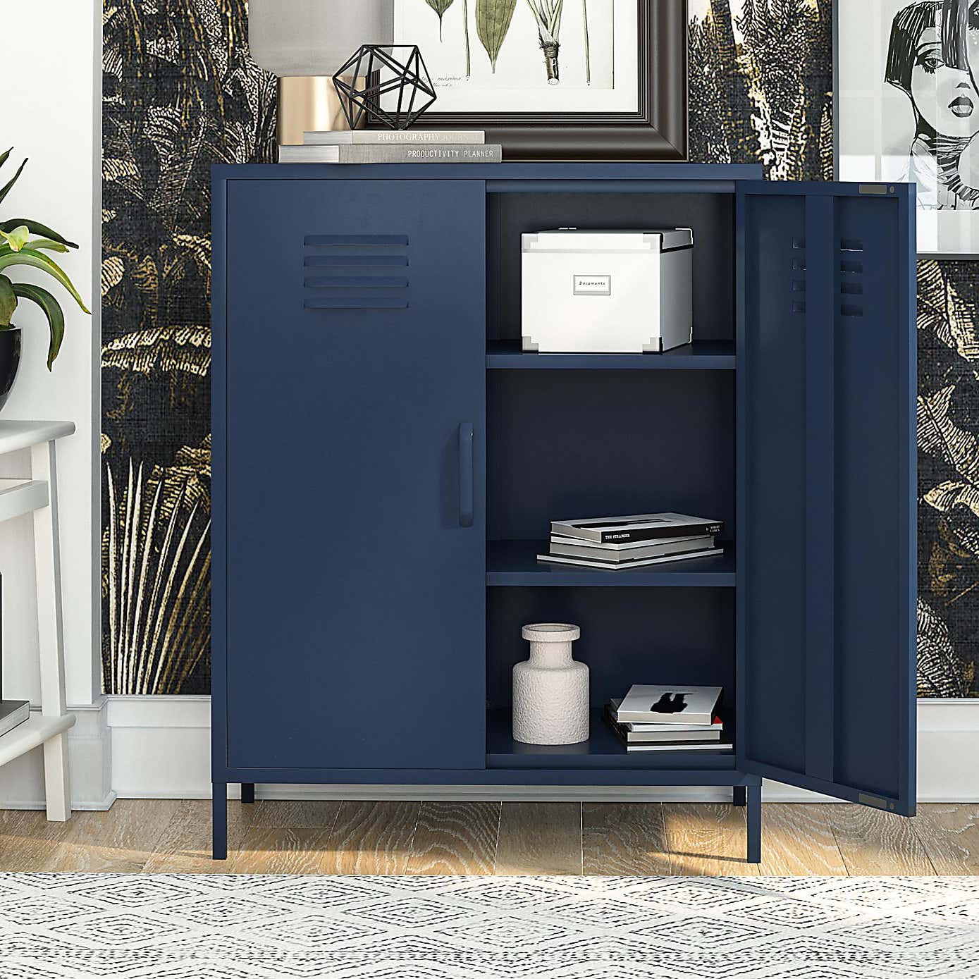 Bradford 2 Door Metal Storage Cabinet