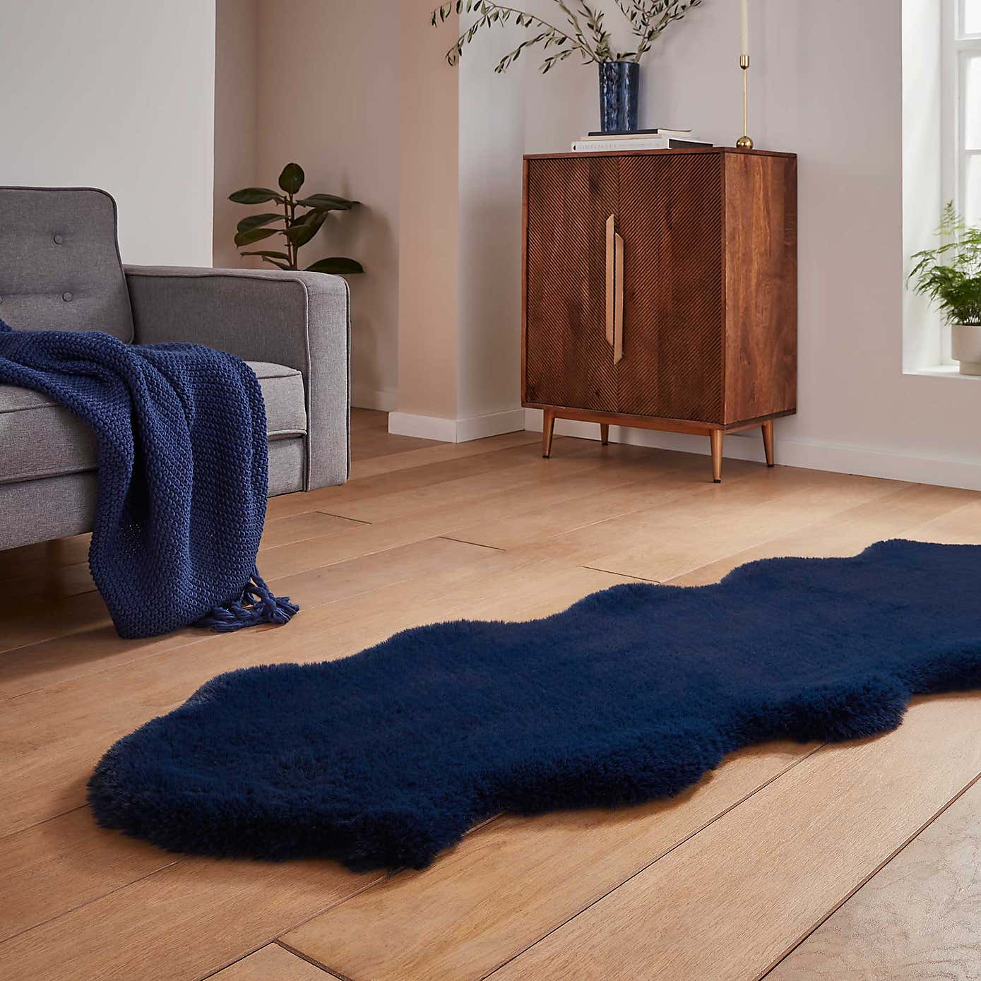Super Teddy Sheepskin Rug