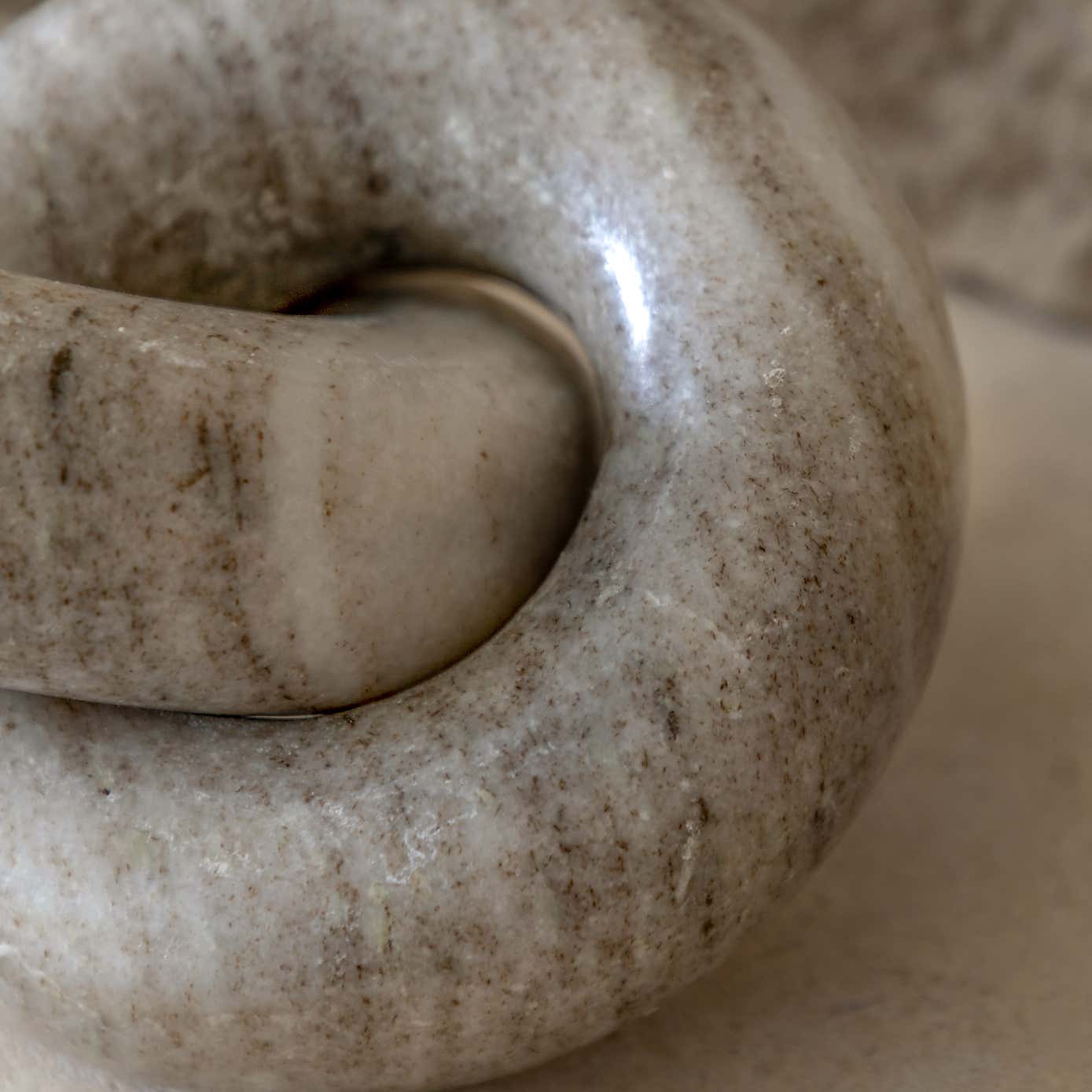 Avila Marble Link Ornament