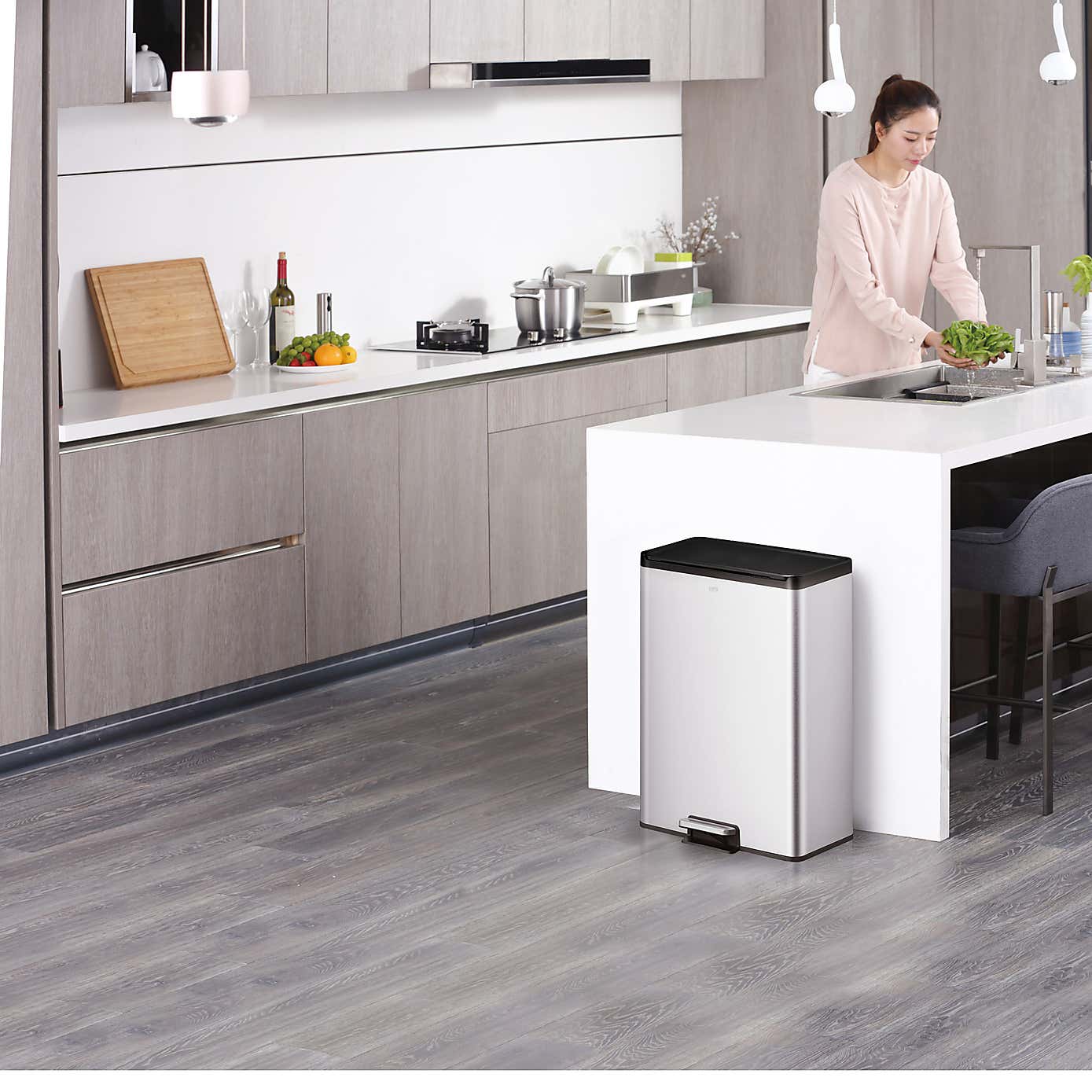 EKO Essential 20/20 Litre Recycler Steel Bin