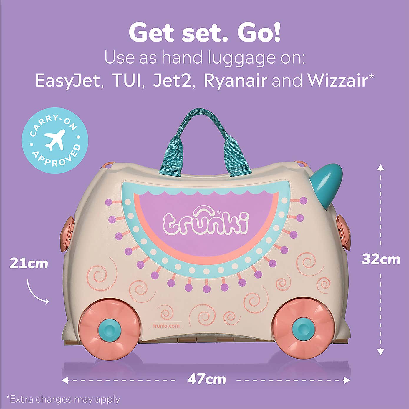 Trunki Lola the Llama Ride On Suitcase
