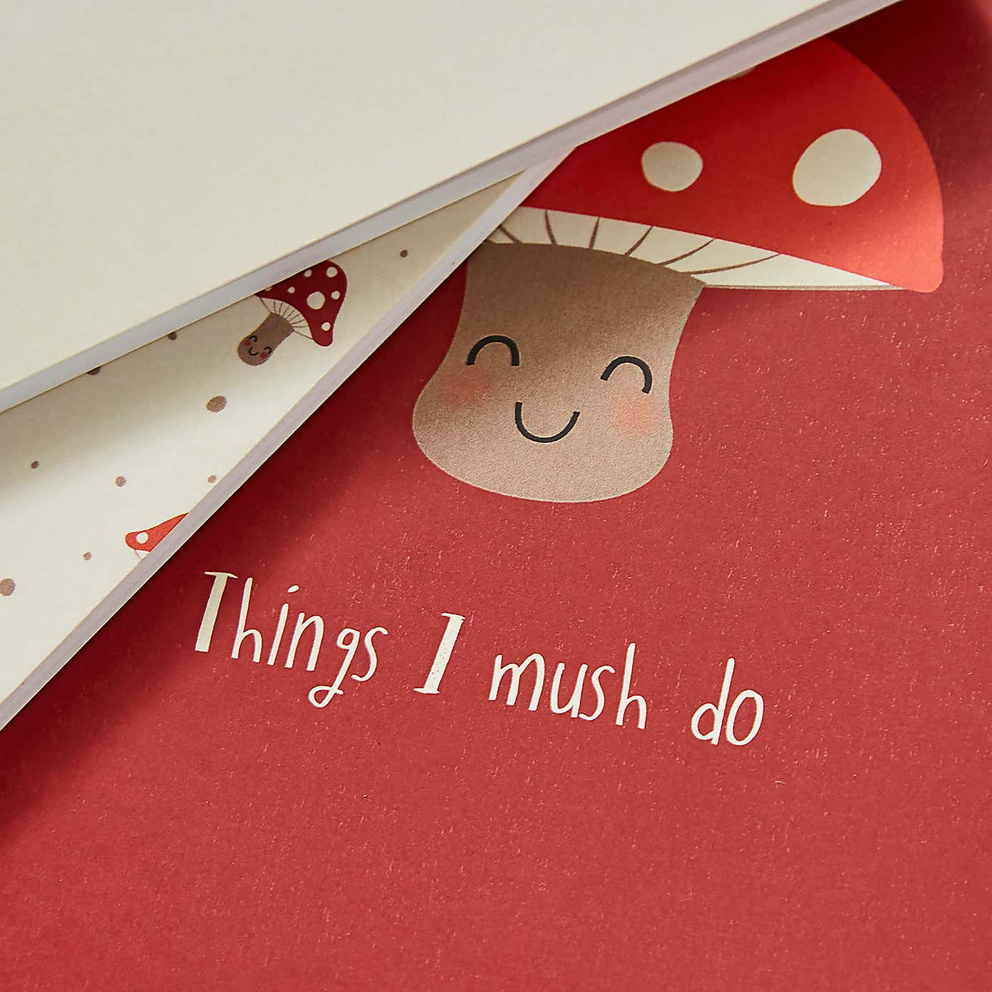 Waters & Noble Set of 3 Mushroom Softcover Notebooks