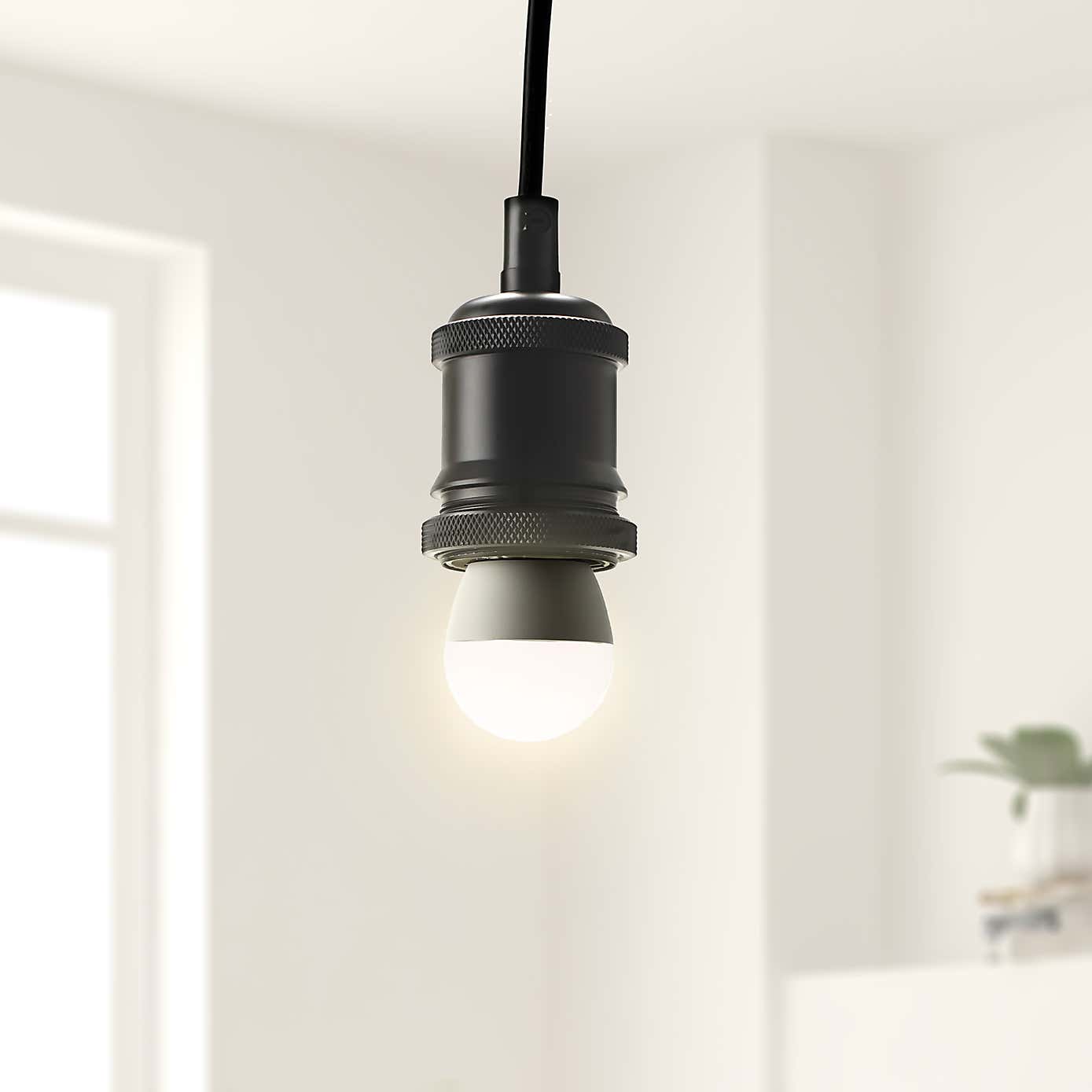 Status 5.5W Pearl BC Mini Globe Bulb 2 Pack