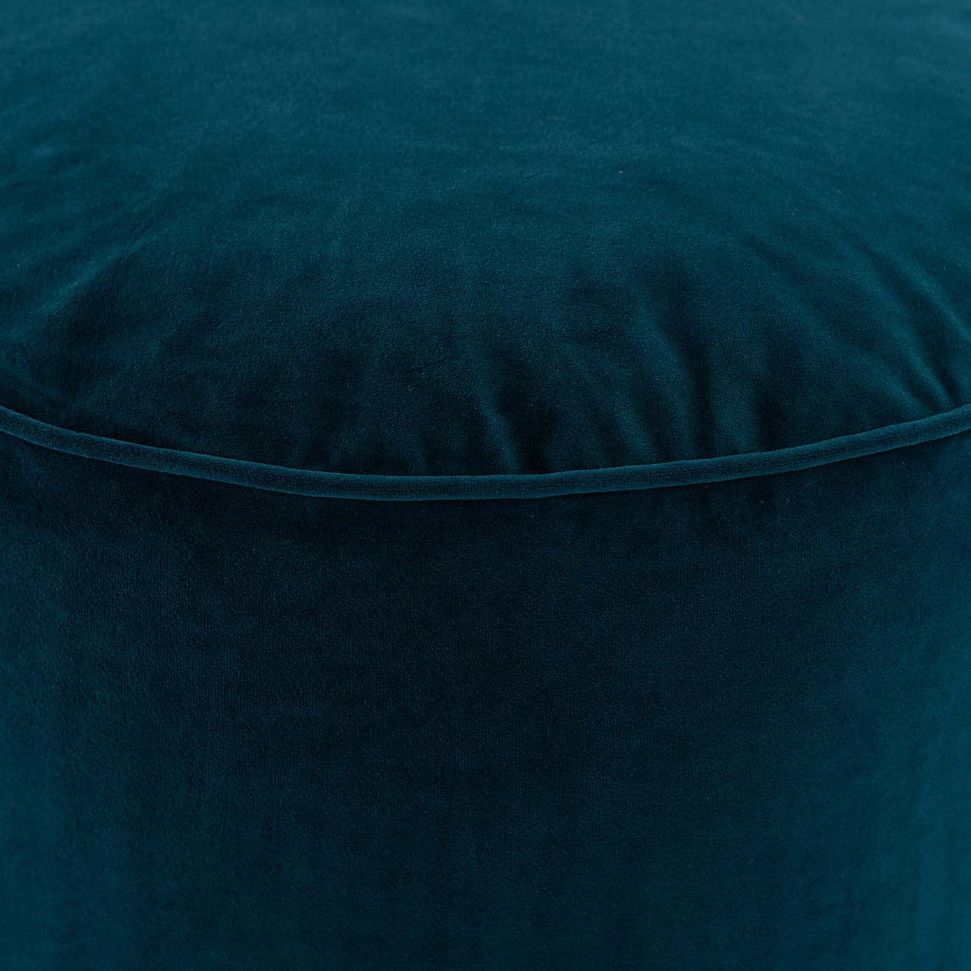 Eliza Velvet Old Gold Pouffe