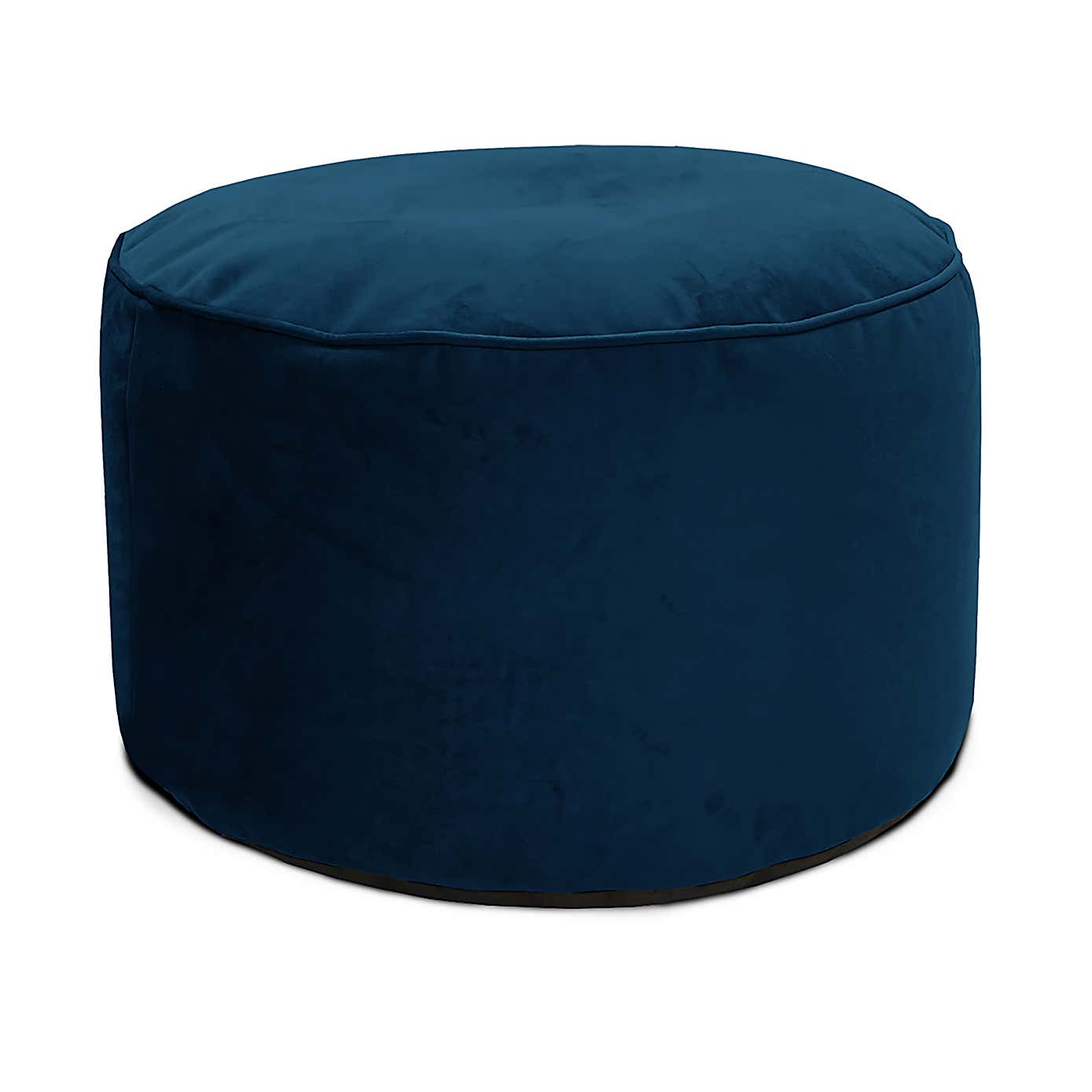 Ru Comfy Velvet Bean Bag Pouffe
