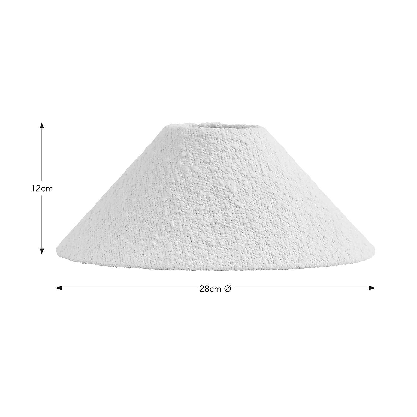 Churchgate Woodhouse Conical Lamp Shade