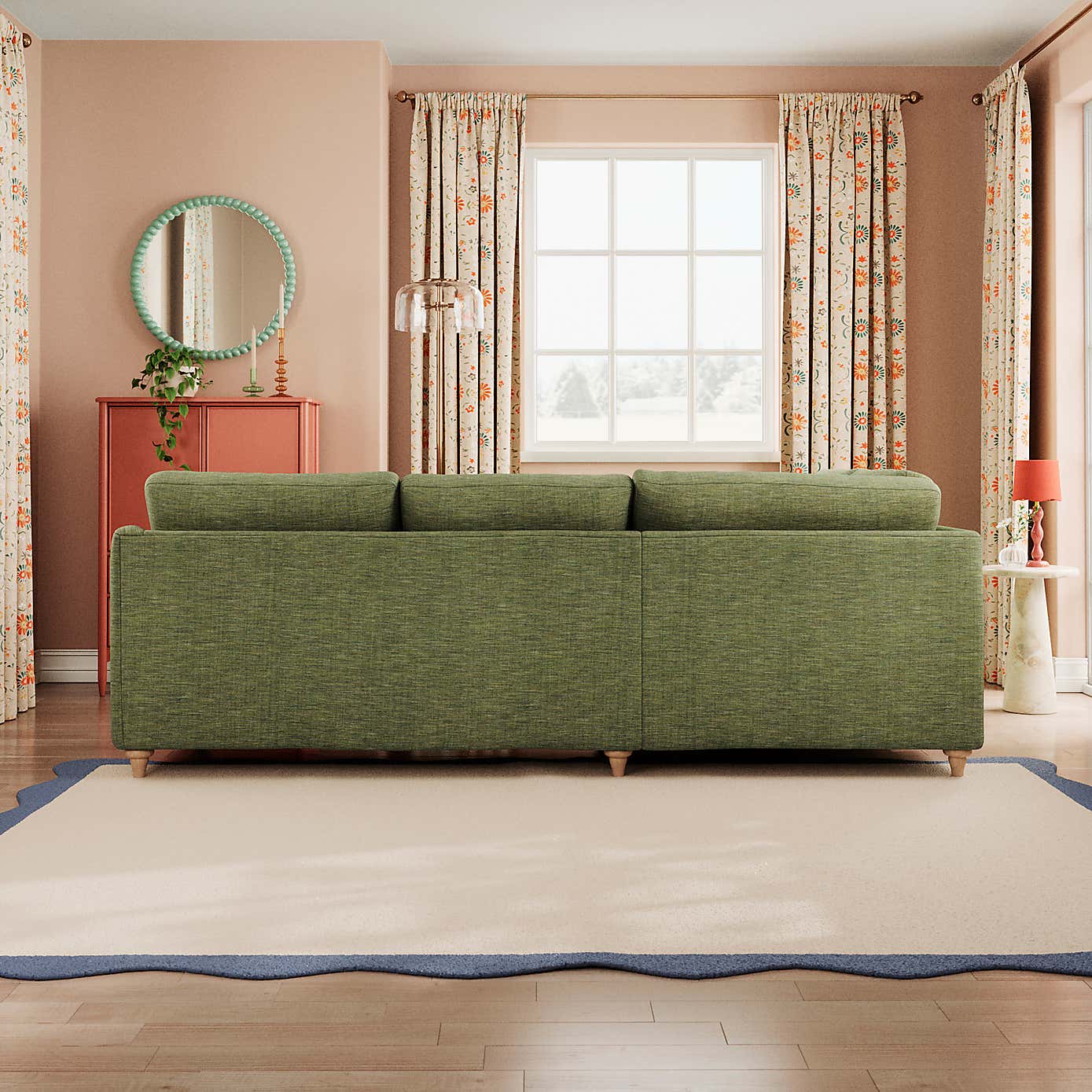 Slub Faux Linen Fabric Sample