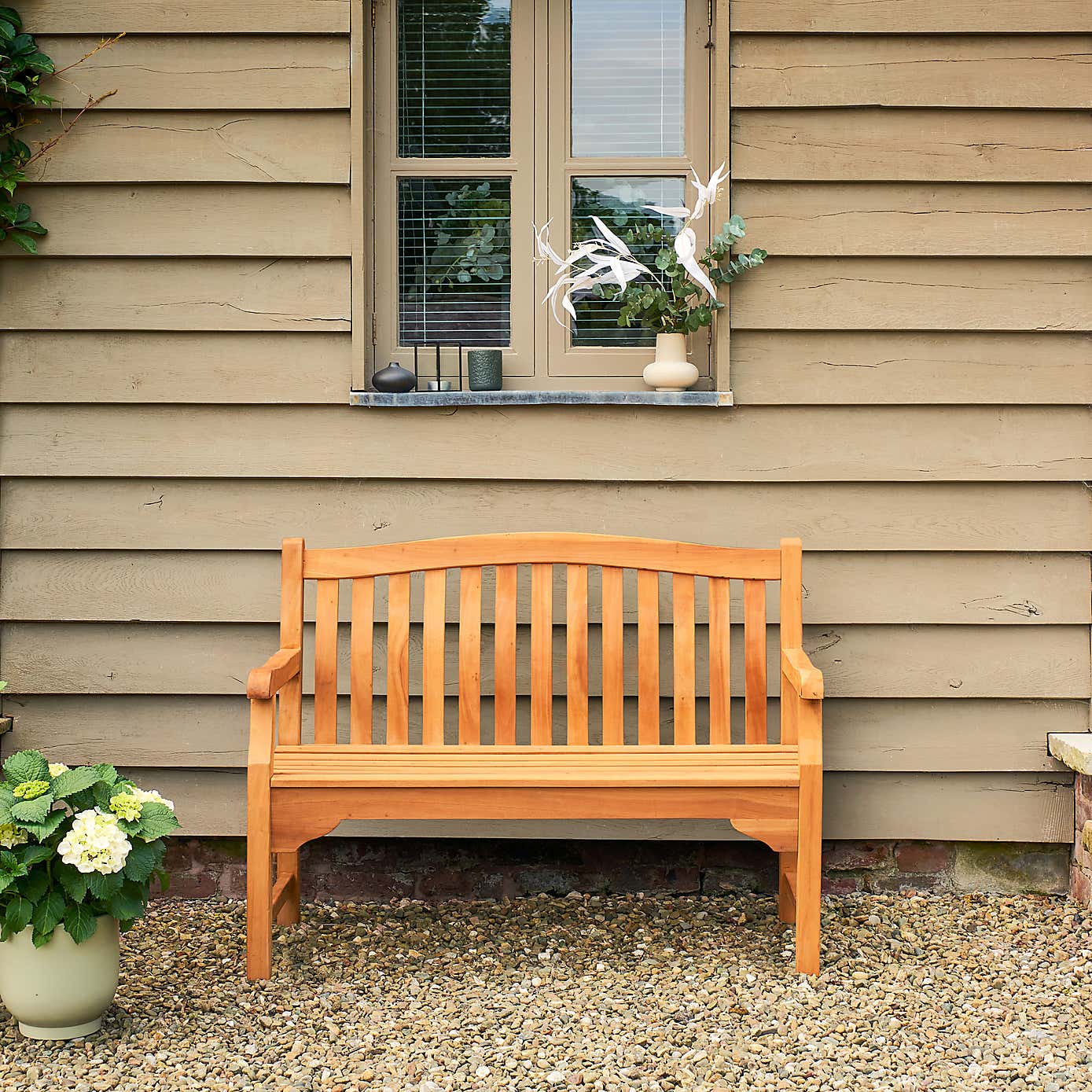 Kingsbury Small Outdoor Bench