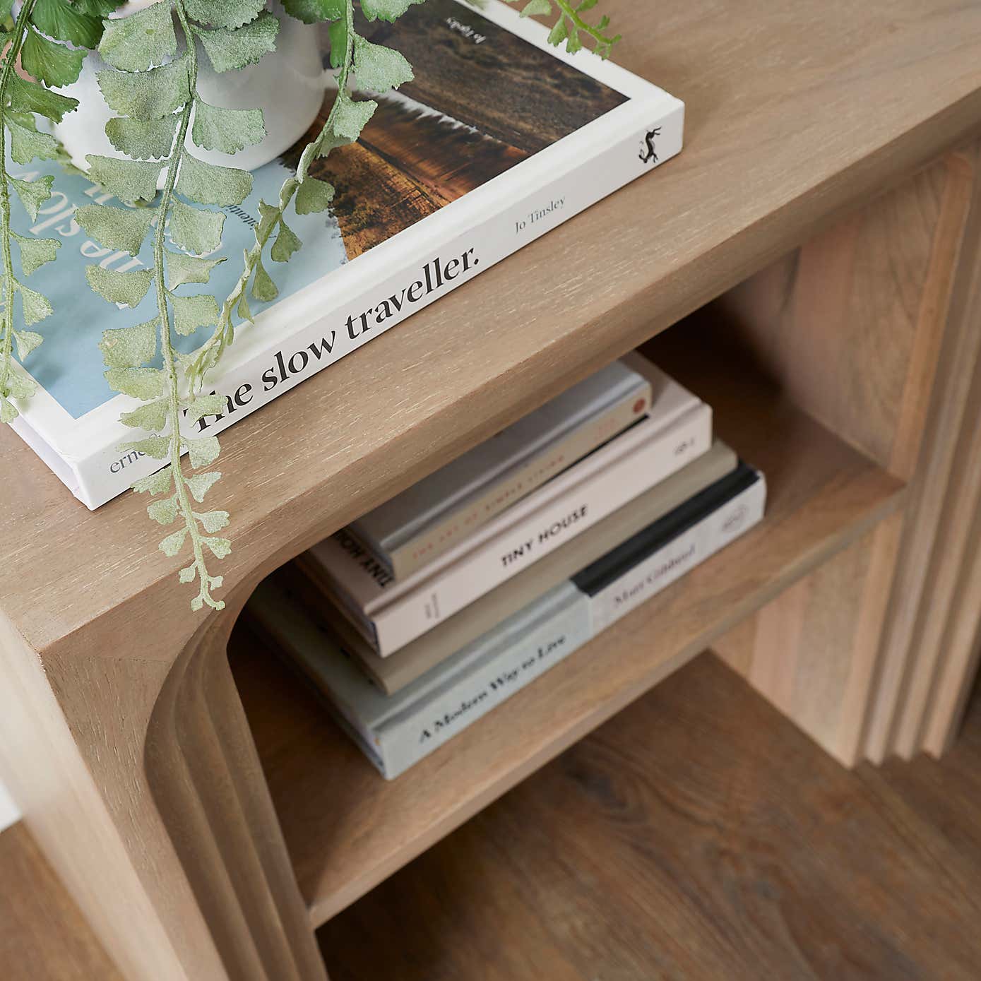 Romy Bedside Table, Mango Wood