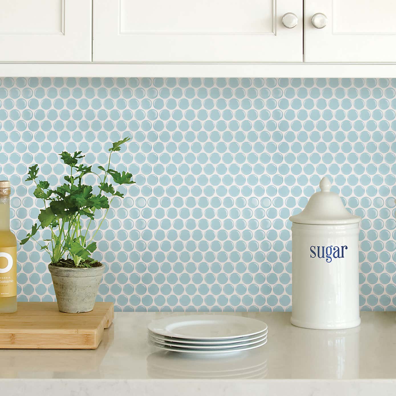 InHome Self Adhesive Backsplash Mini Hexagon Tiles