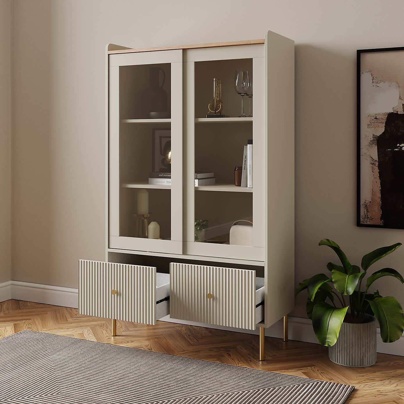 Georgi Display Cabinet