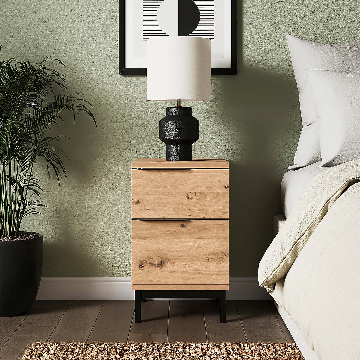 Reynolds Slim Bedside Table