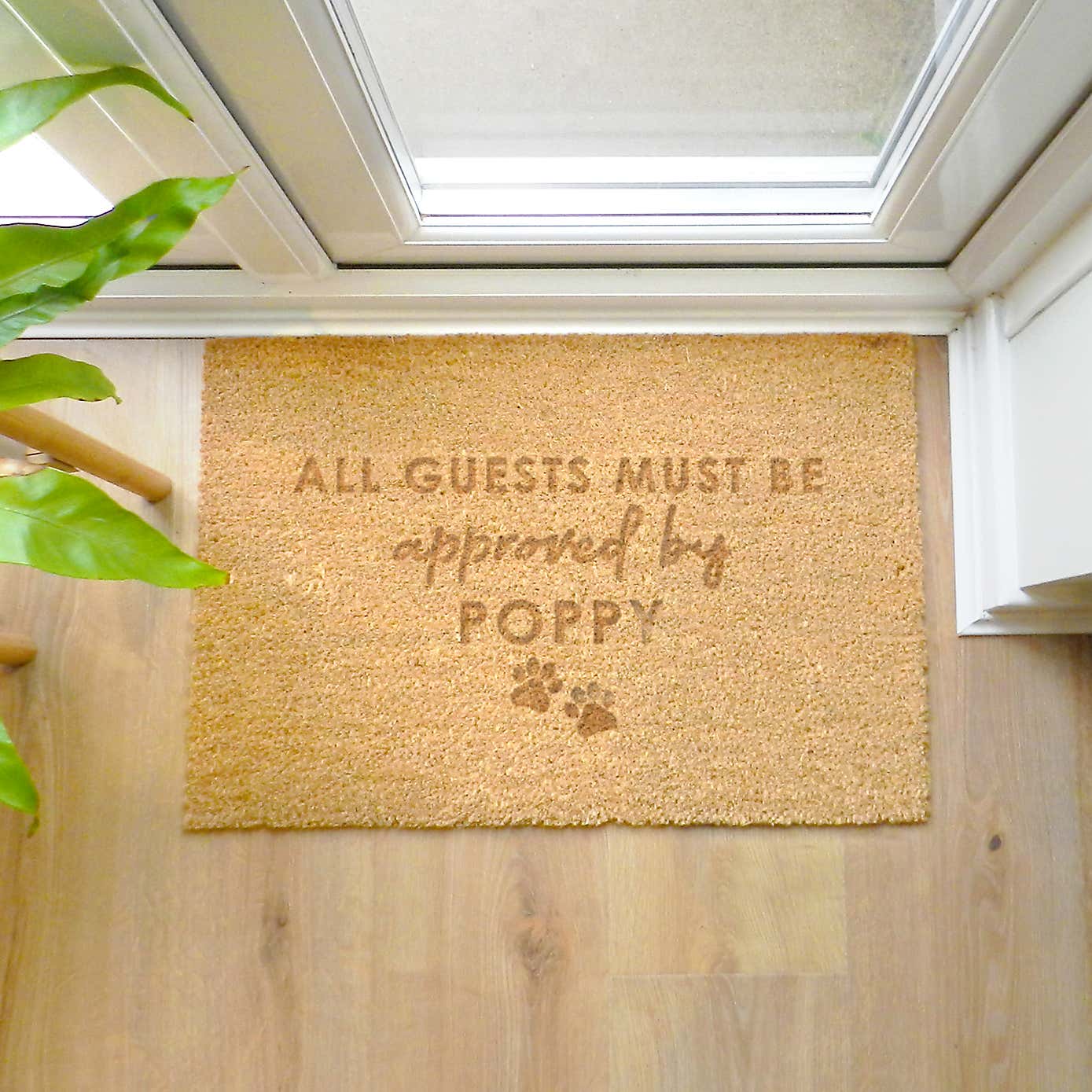 Personalised Rectangle Pet Doormat
