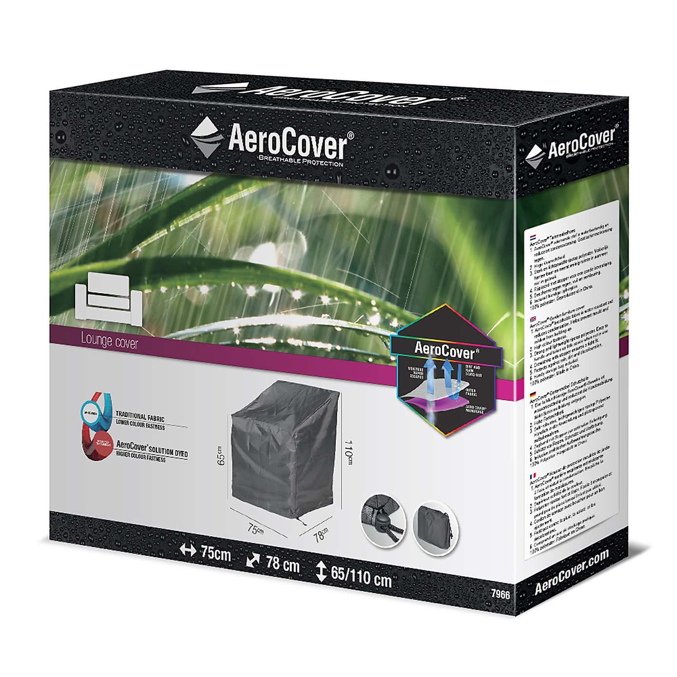 Aerocover High Back Lounge Chair Cover
