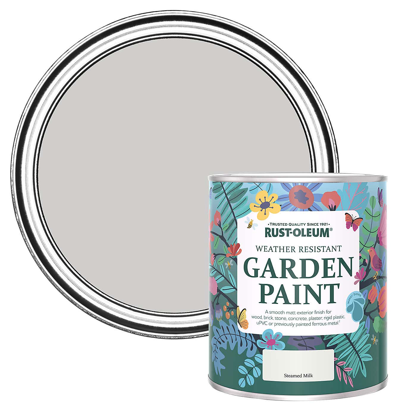 Rust-Oleum Steamed Milk Matt Emulsion Outdoor Paint