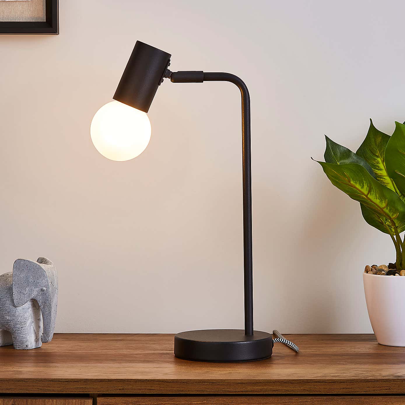 Bradford Table Lamp Matt Black