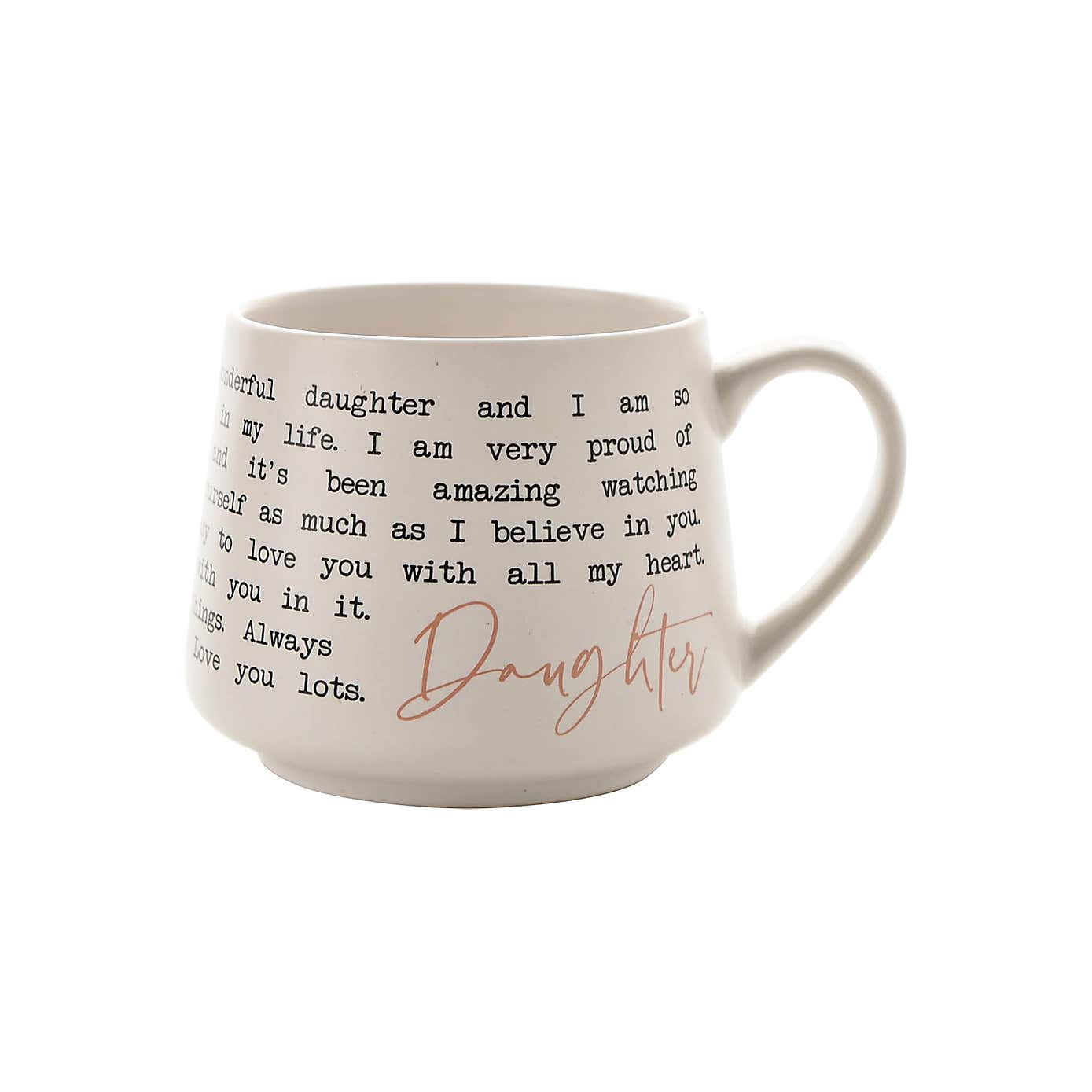 Moments Daughter Stoneware Mug