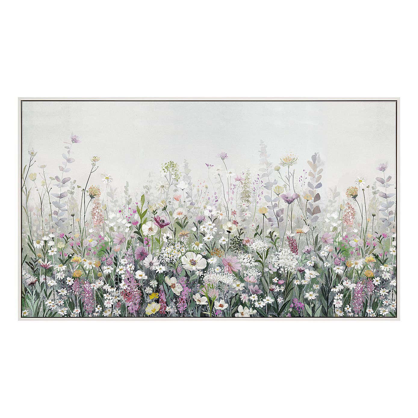 Cedar & Sage Floral Cascade Framed Print