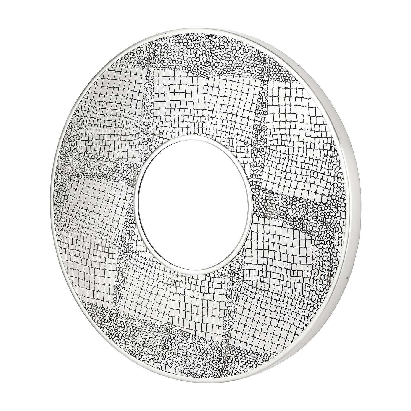 Antique Croc Effect Mirror